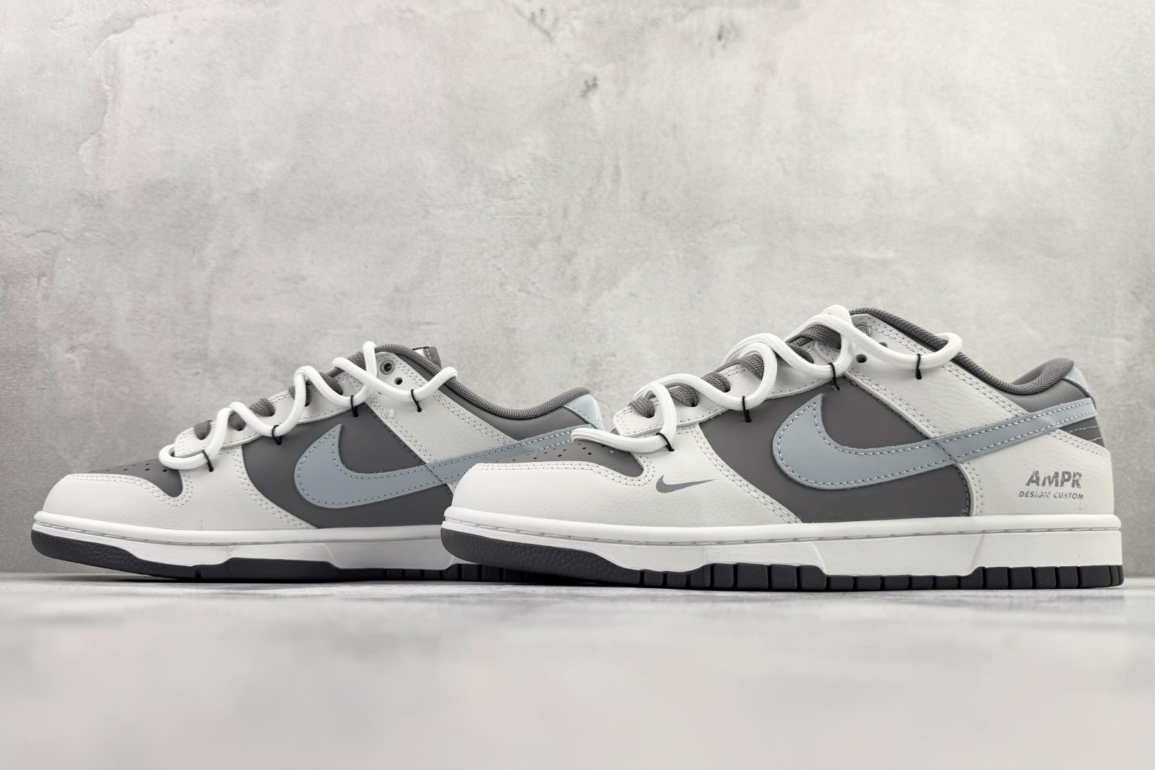 定制球鞋 Nike Dunk LOW RETRO 灰蓝色 GB0528-110