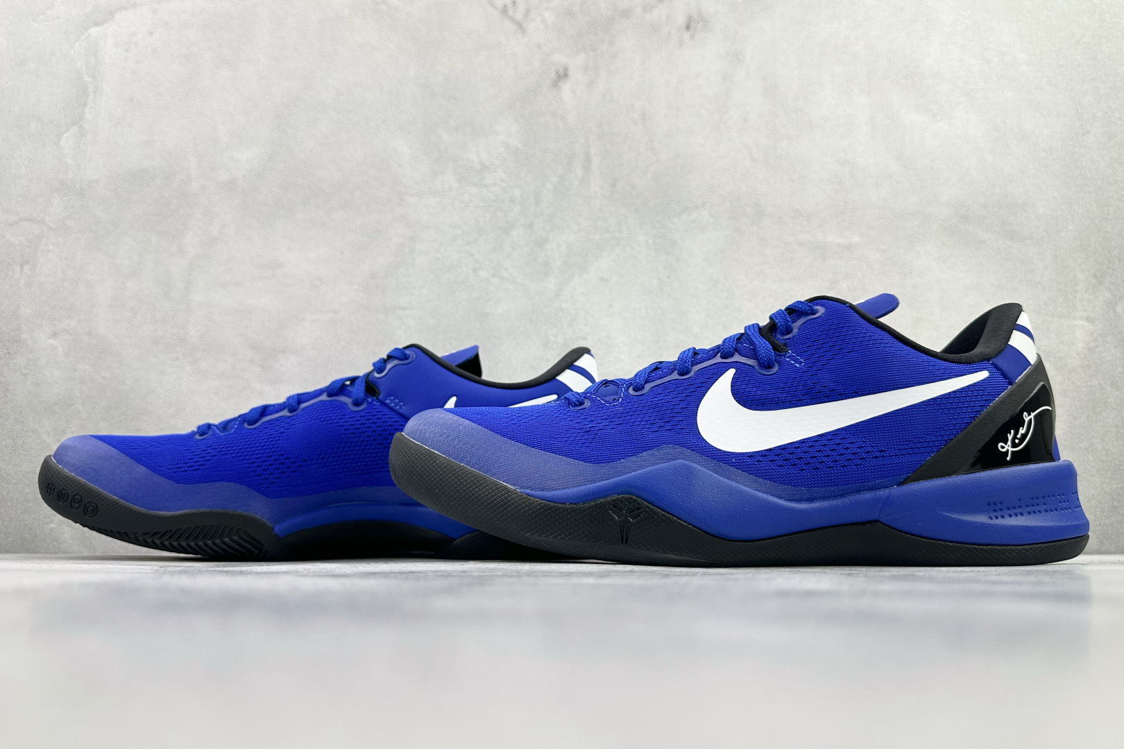 G 450 顶级纯原 完美复刻 定制球鞋 Nike Kobe 8 protro 蓝色 555035-202