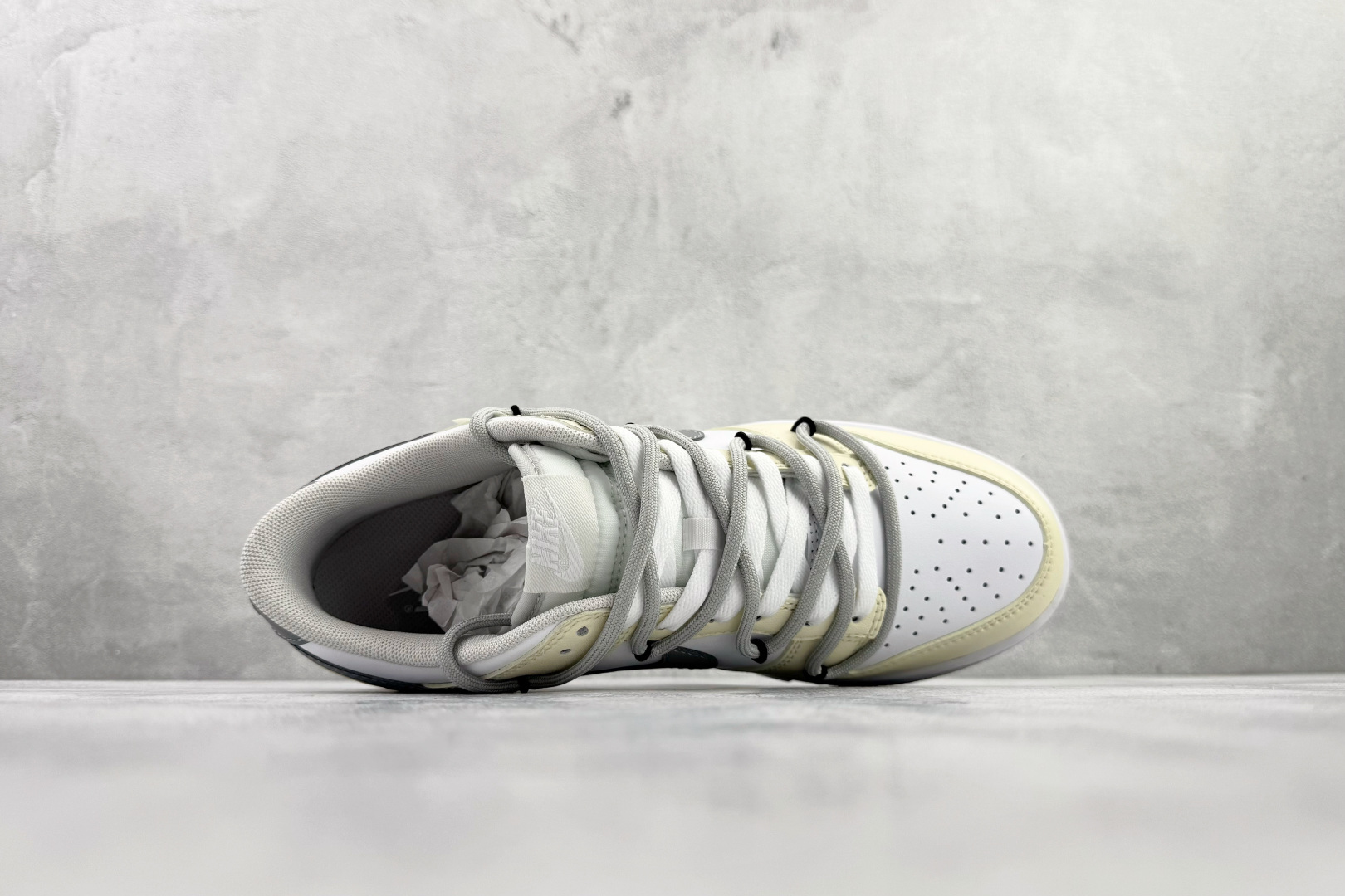 K13 220 定制球鞋 Nike Dunk Low 云影灰棕 灰白 HF0730-160