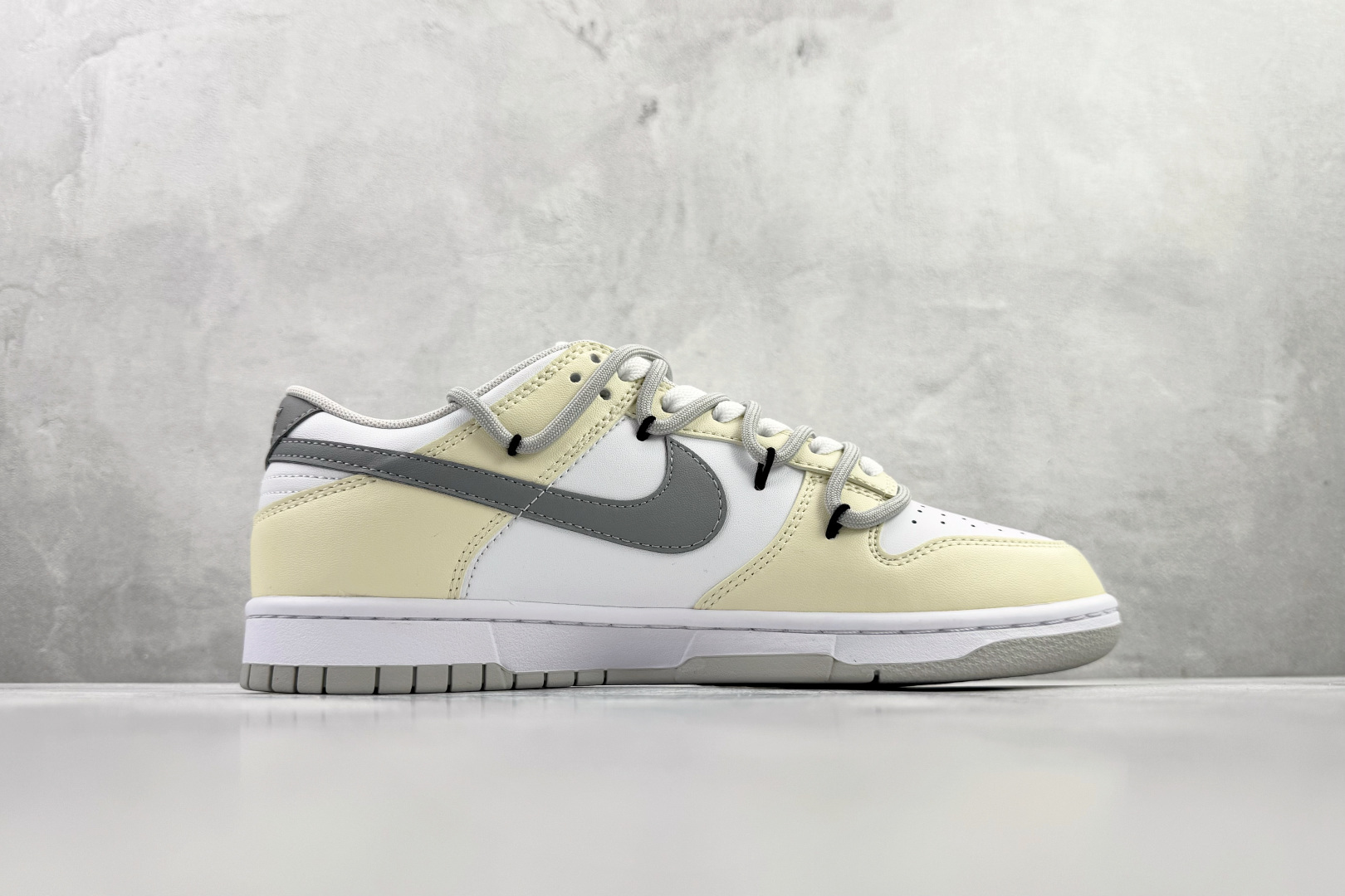 K13 220 定制球鞋 Nike Dunk Low 云影灰棕 灰白 HF0730-160