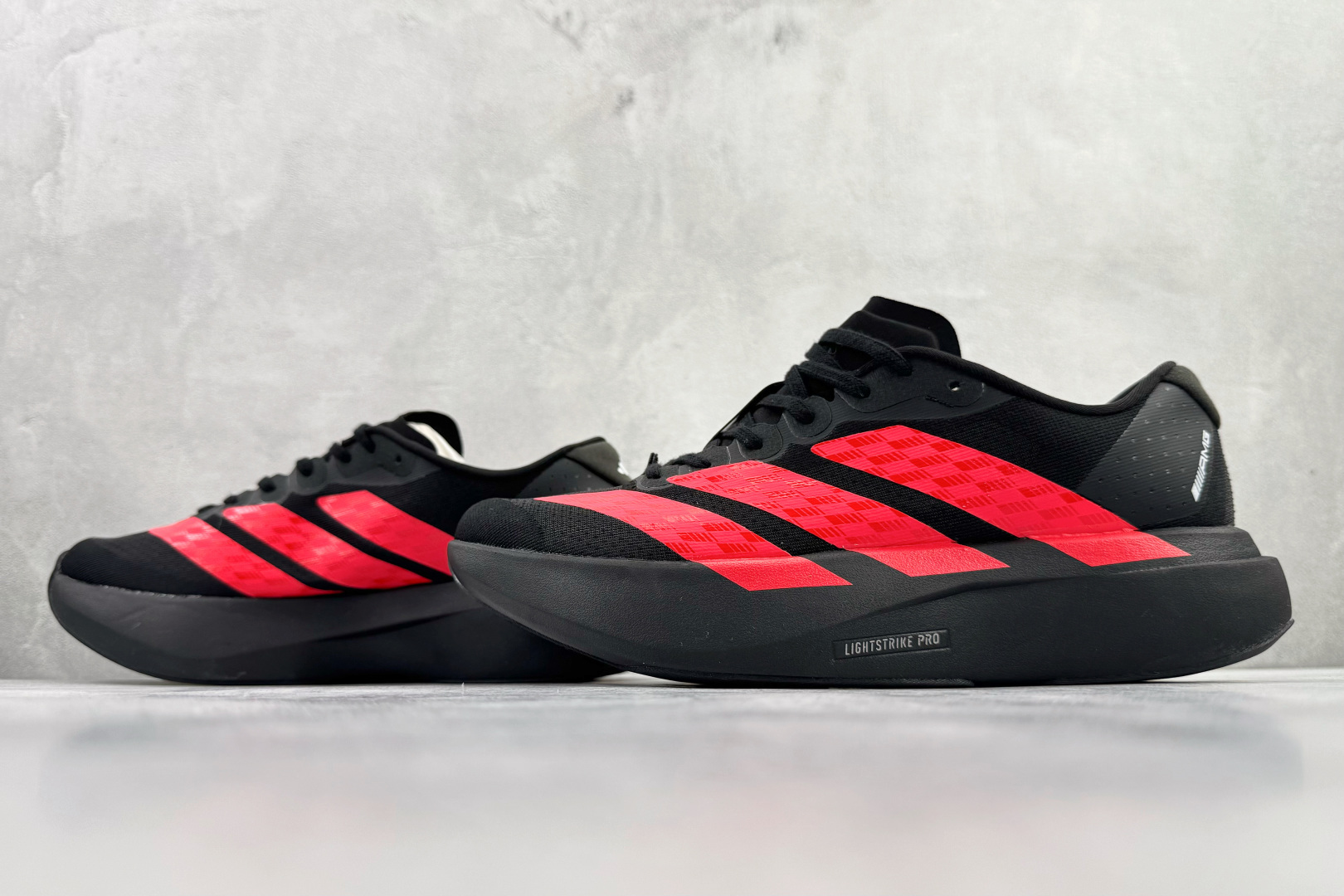 180 纯原 AMG Motorspo x adidas Adizero Evo SL 黑红 KH8832
