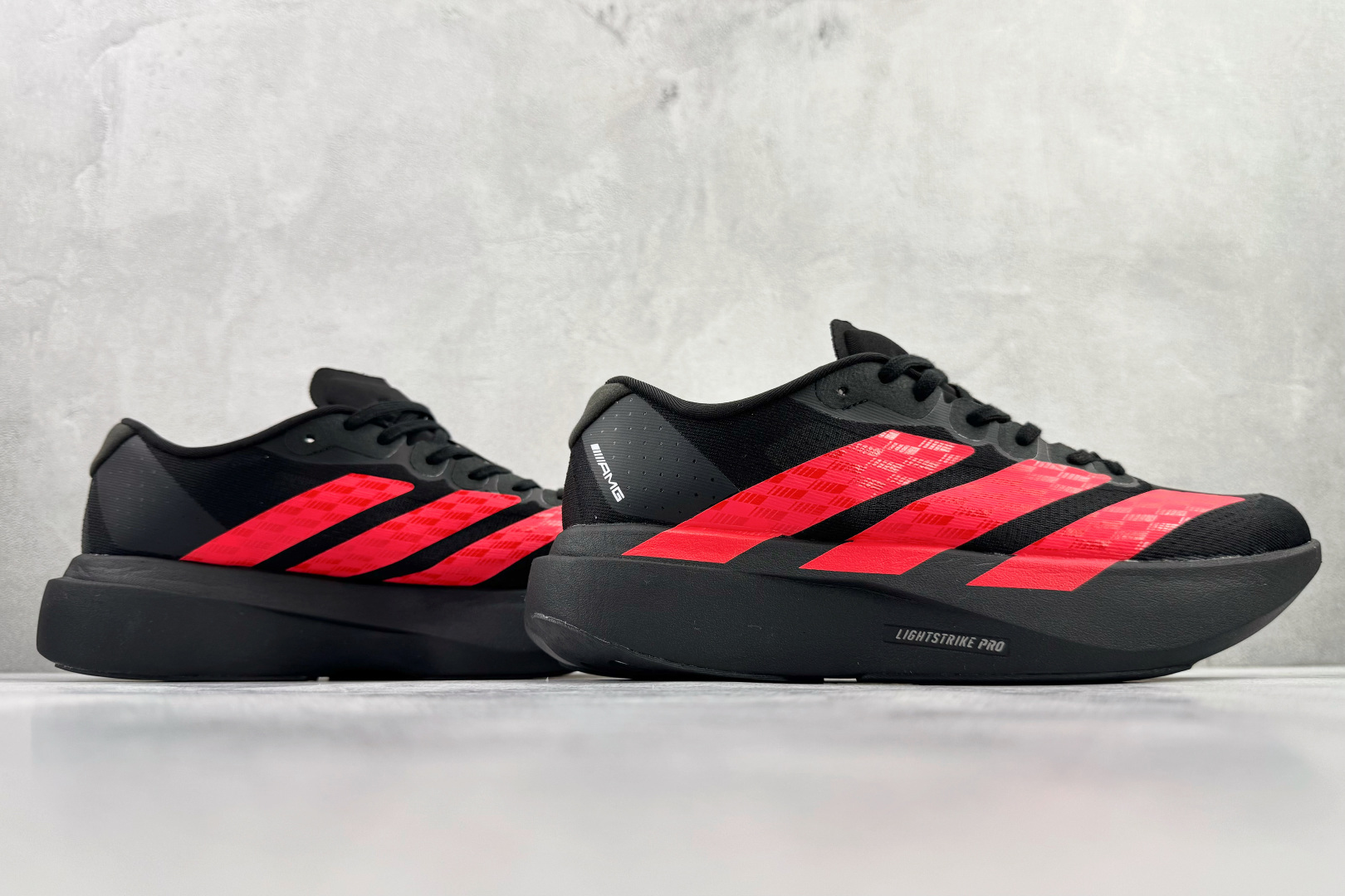 180 纯原 AMG Motorspo x adidas Adizero Evo SL 黑红 KH8832