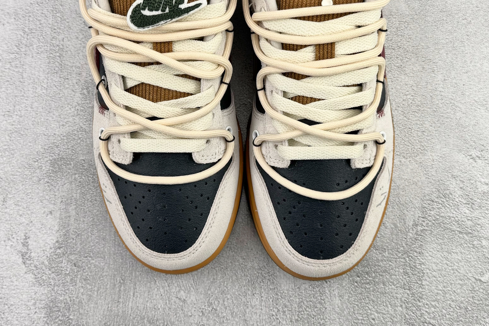 300 定制球鞋 Nike Dunk LOW RETRO 豆柴咖啡 棕红 HQ3459-212