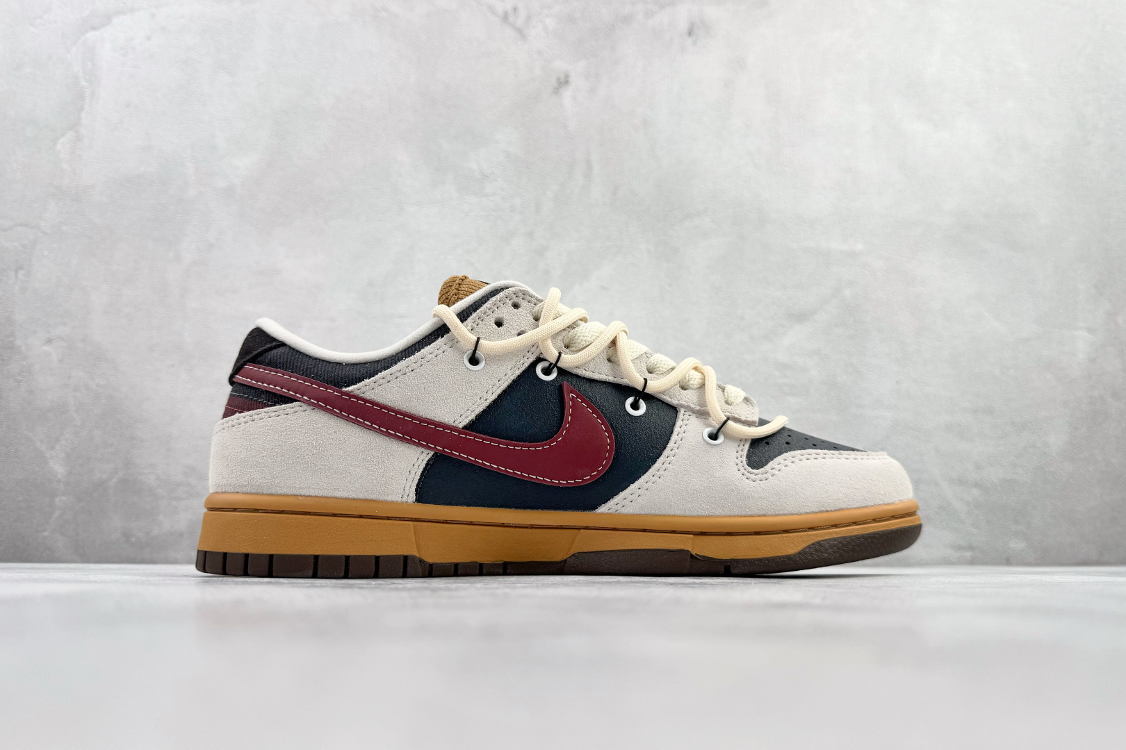 300 定制球鞋 Nike Dunk LOW RETRO 豆柴咖啡 棕红 HQ3459-212
