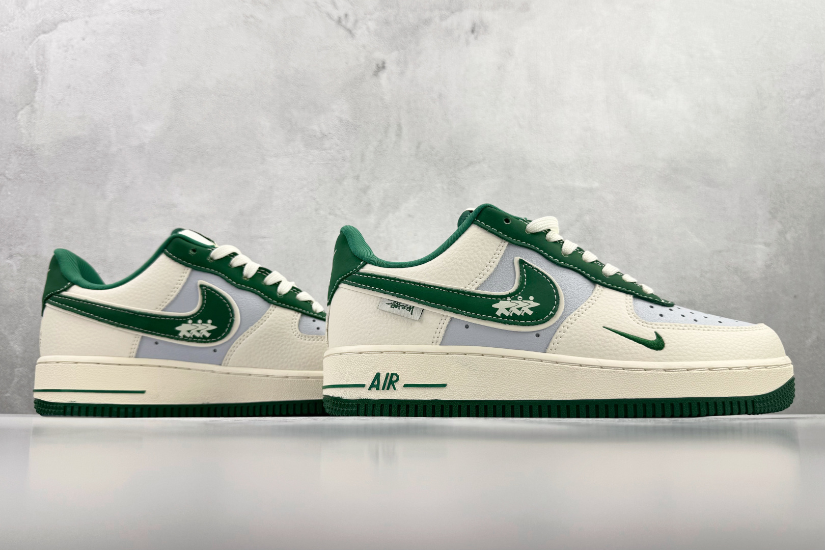 Nike Air Force 1'07 斯图西 联名 米白绿 DD1982-305