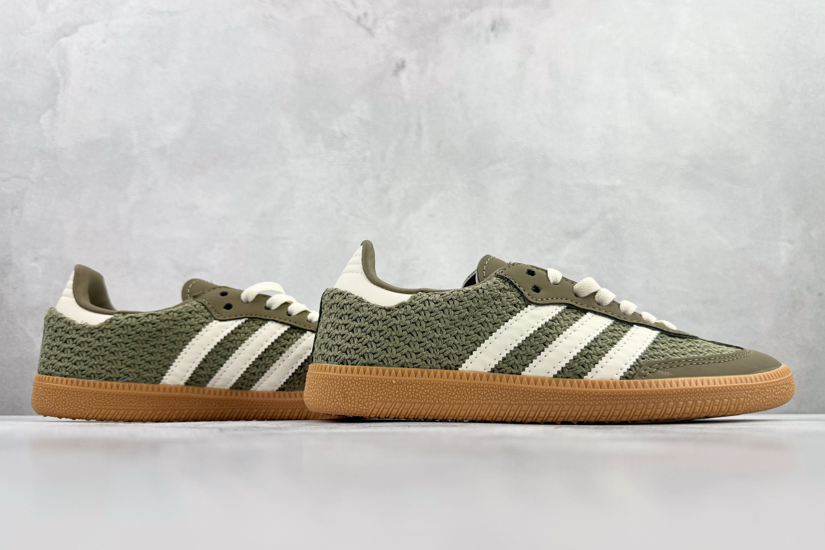 出口订单 adidas originals Samba ”Crochet” Pack绿色 JR9447