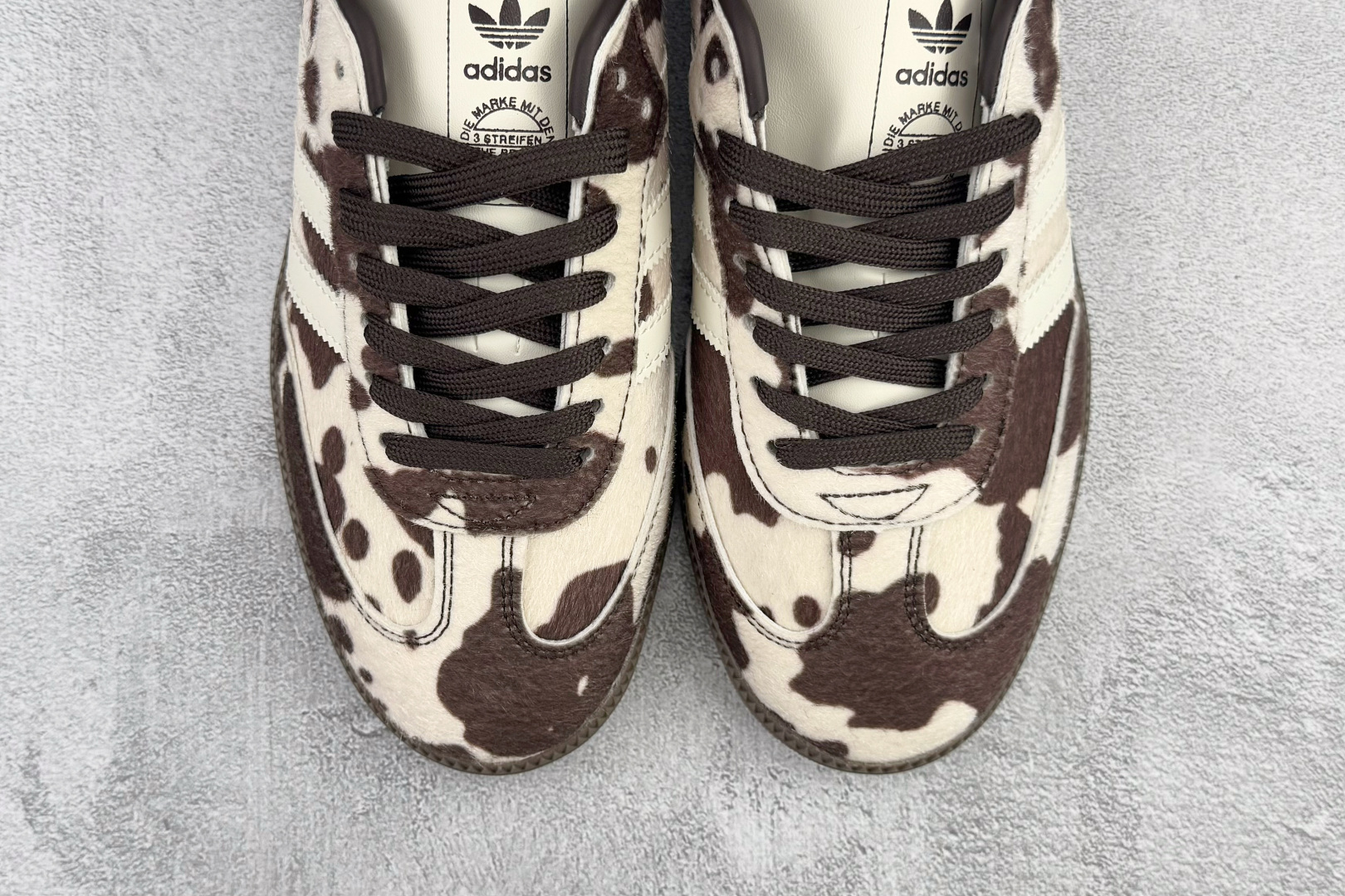 出口订单 adidas originals SAMBA 深棕白 KK2238