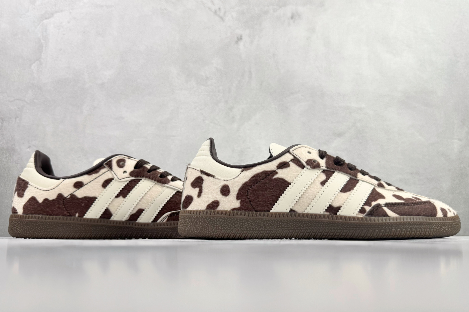 出口订单 adidas originals SAMBA 深棕白 KK2238