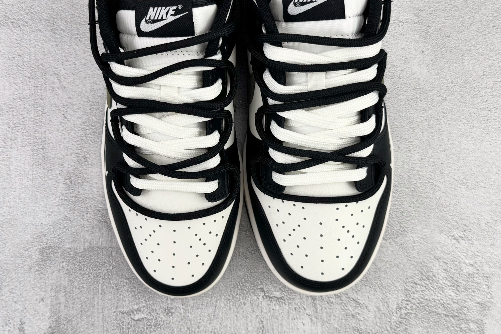 定制球鞋 Nike Dunk 山居冷茶 黑白绿 BG0512-083