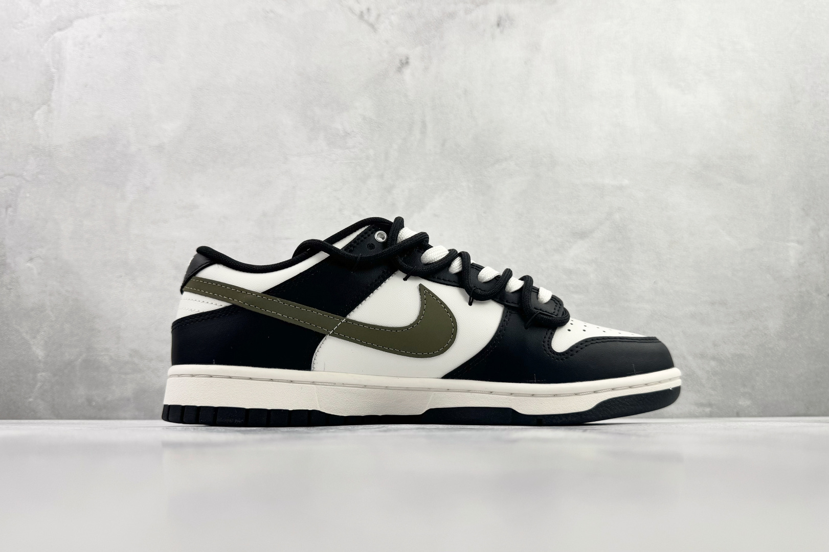 定制球鞋 Nike Dunk 山居冷茶 黑白绿 BG0512-083