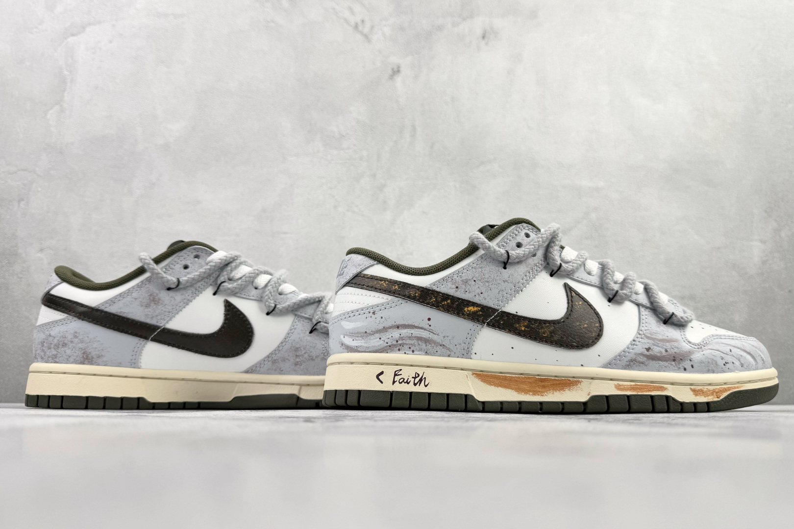 定制球鞋 Nike Dunk LOW RETRO 素履鎏金 黑白 HF5441-102