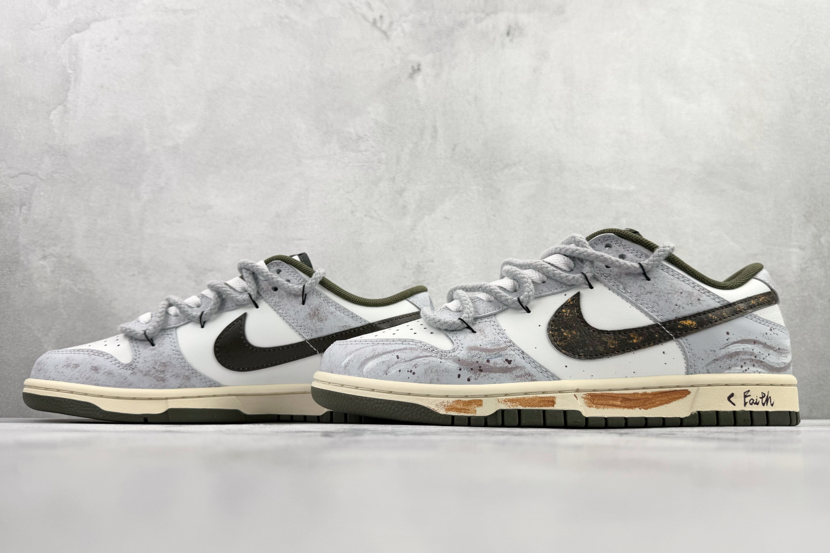 定制球鞋 Nike Dunk LOW RETRO 素履鎏金 黑白 HF5441-102