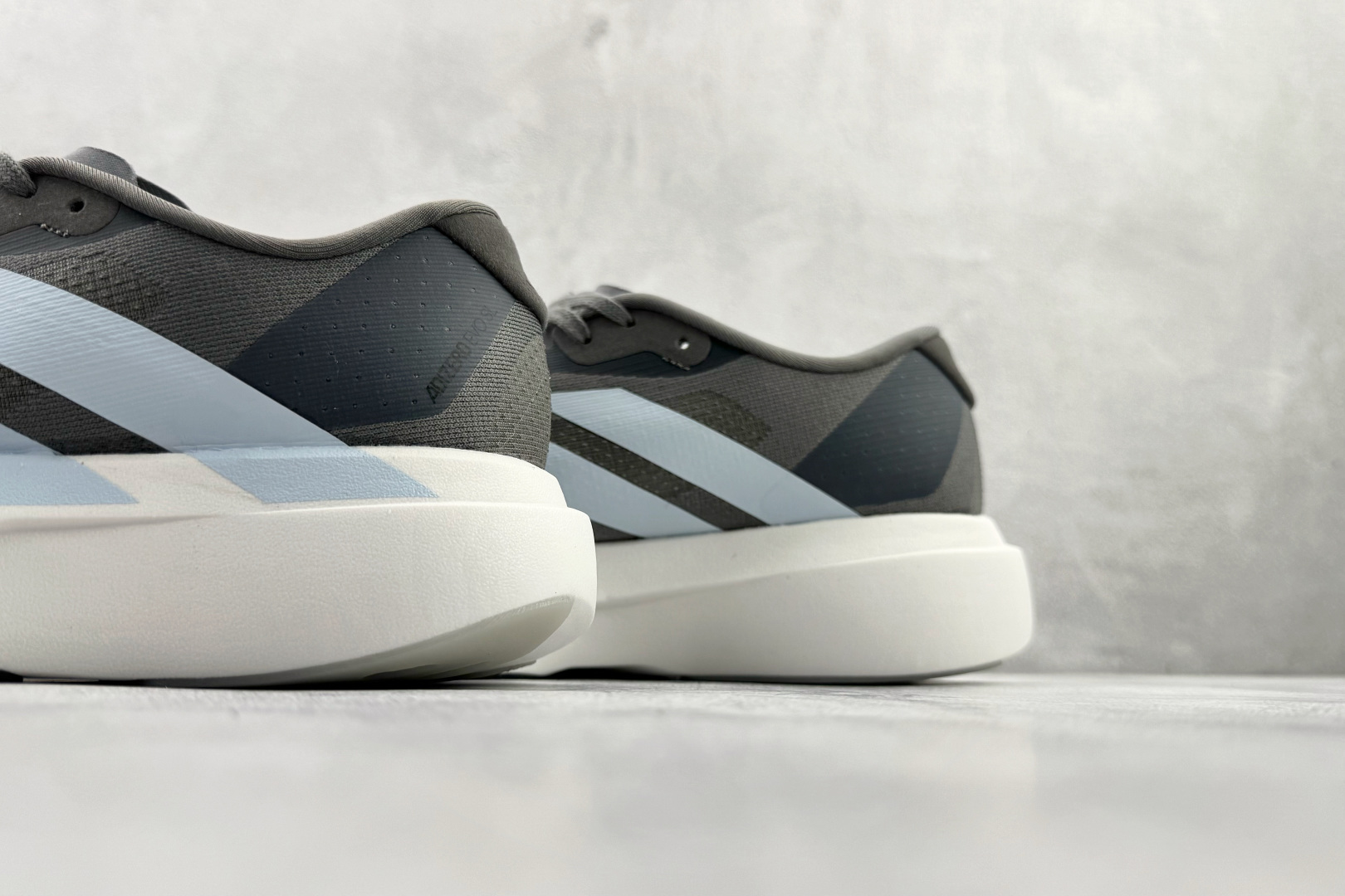 纯原 adidas Adizero Evo SL 蓝灰色 JH6206