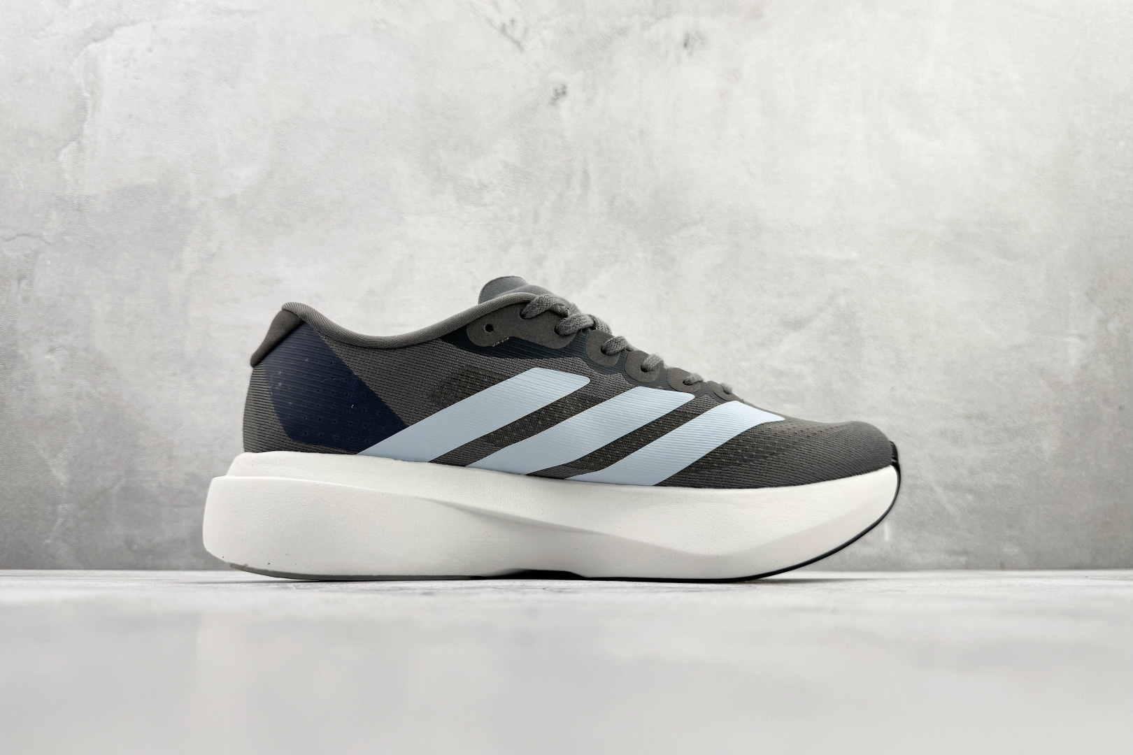 纯原 adidas Adizero Evo SL 蓝灰色 JH6206