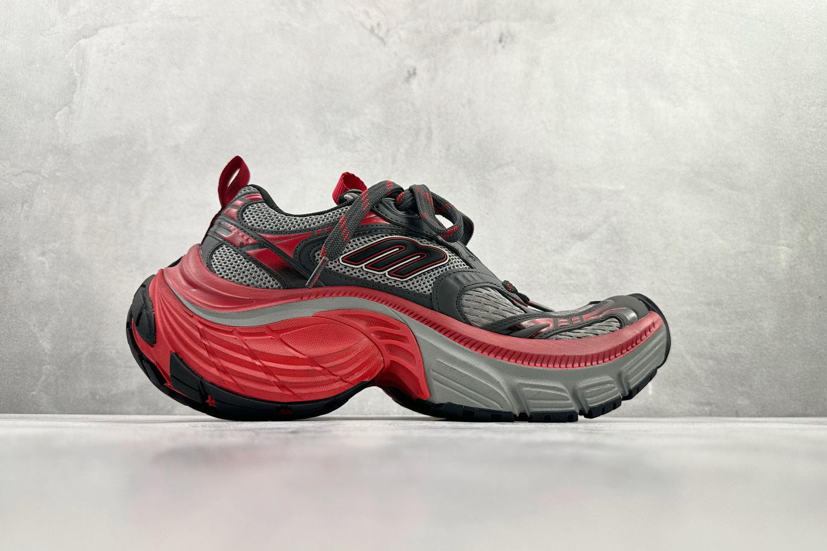 430 最新外贸批次 Balenciaga巴黎世家 6XL 红灰色 815859W2MV2