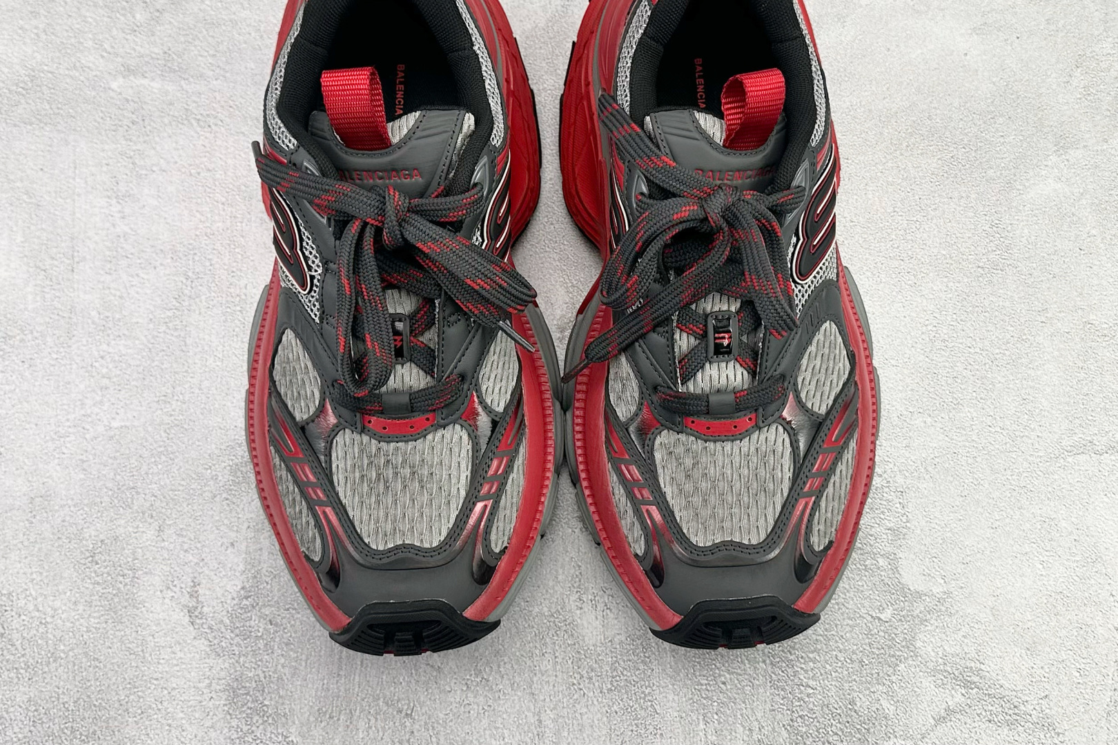 430 最新外贸批次 Balenciaga巴黎世家 6XL 红灰色 815859W2MV2