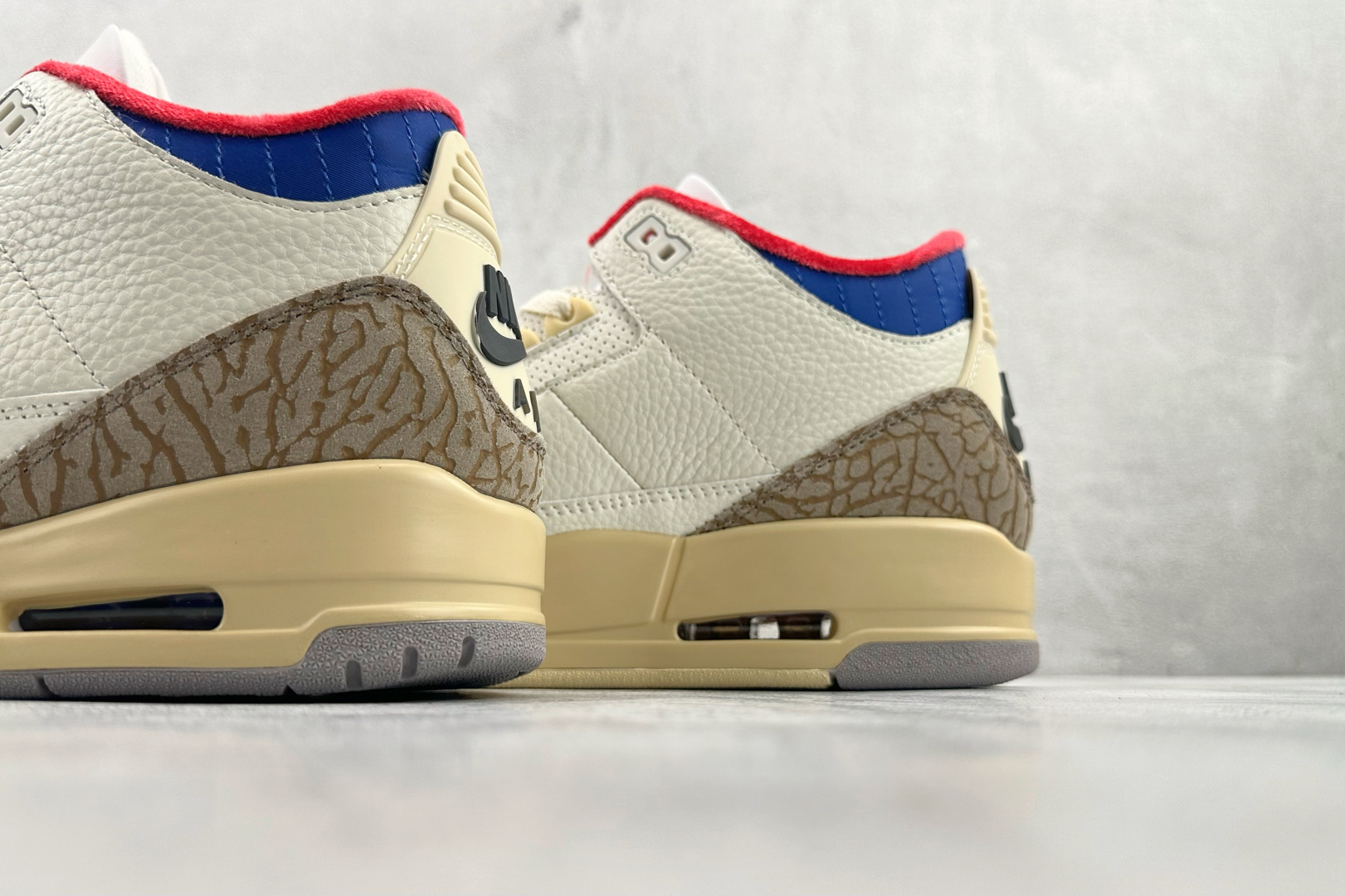 290 口碑神作 Jordan Air Jordan 3 RETRO SP “White/Spo Royal” 白蓝红 IB1482-100