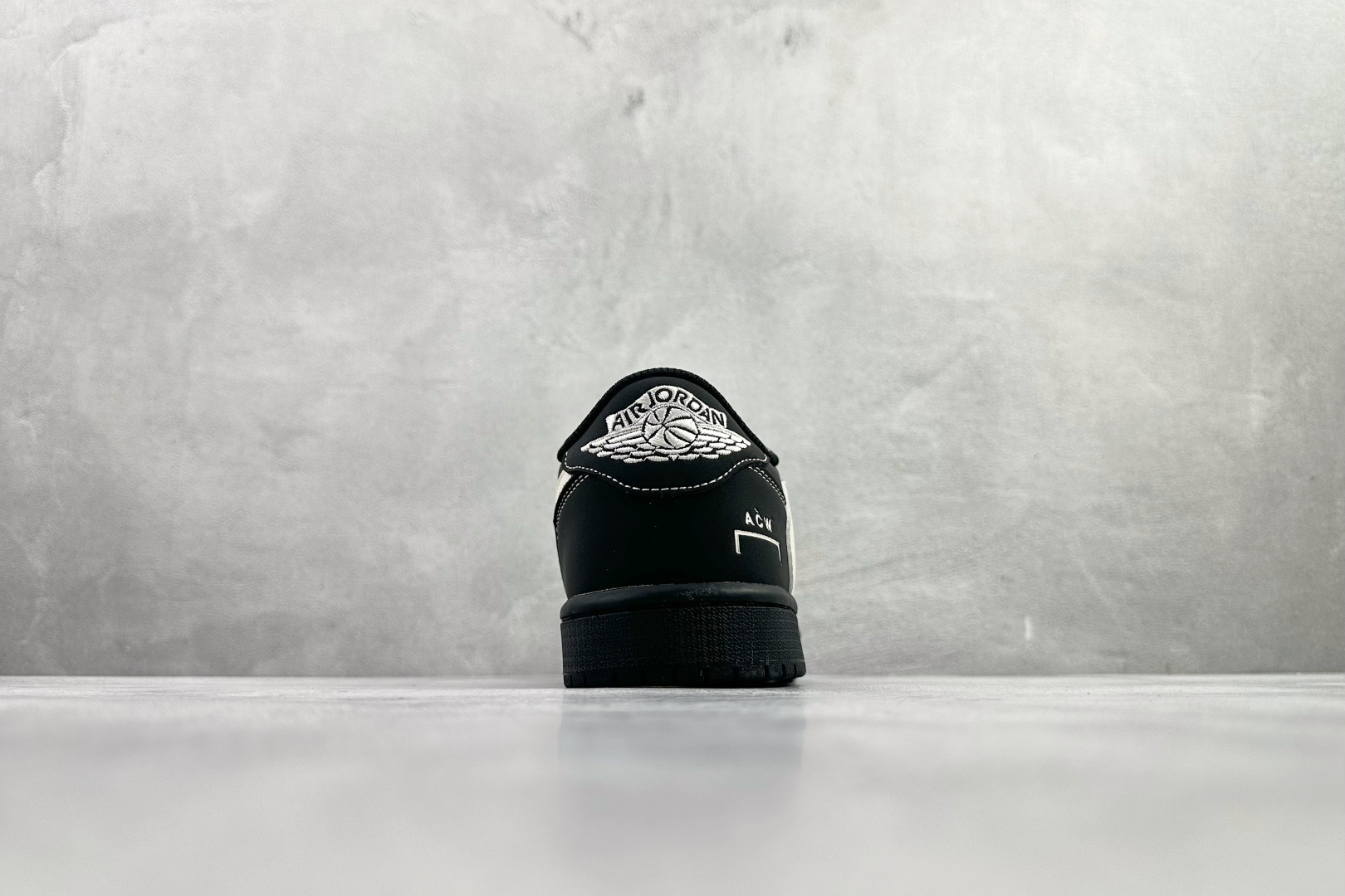 280 定制 Air Jordan 1 Low ow SP 倒钩 联名 黑白 AC1898-101