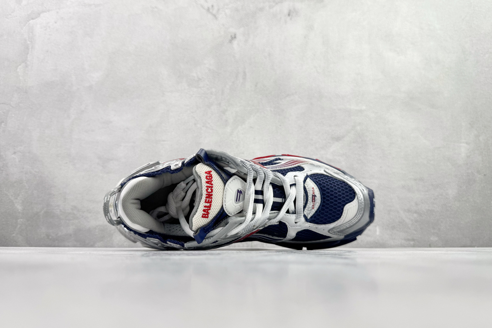 480 代购版 Balenciaga巴黎世家 Runner 蓝红 772767 WRUNG 4610