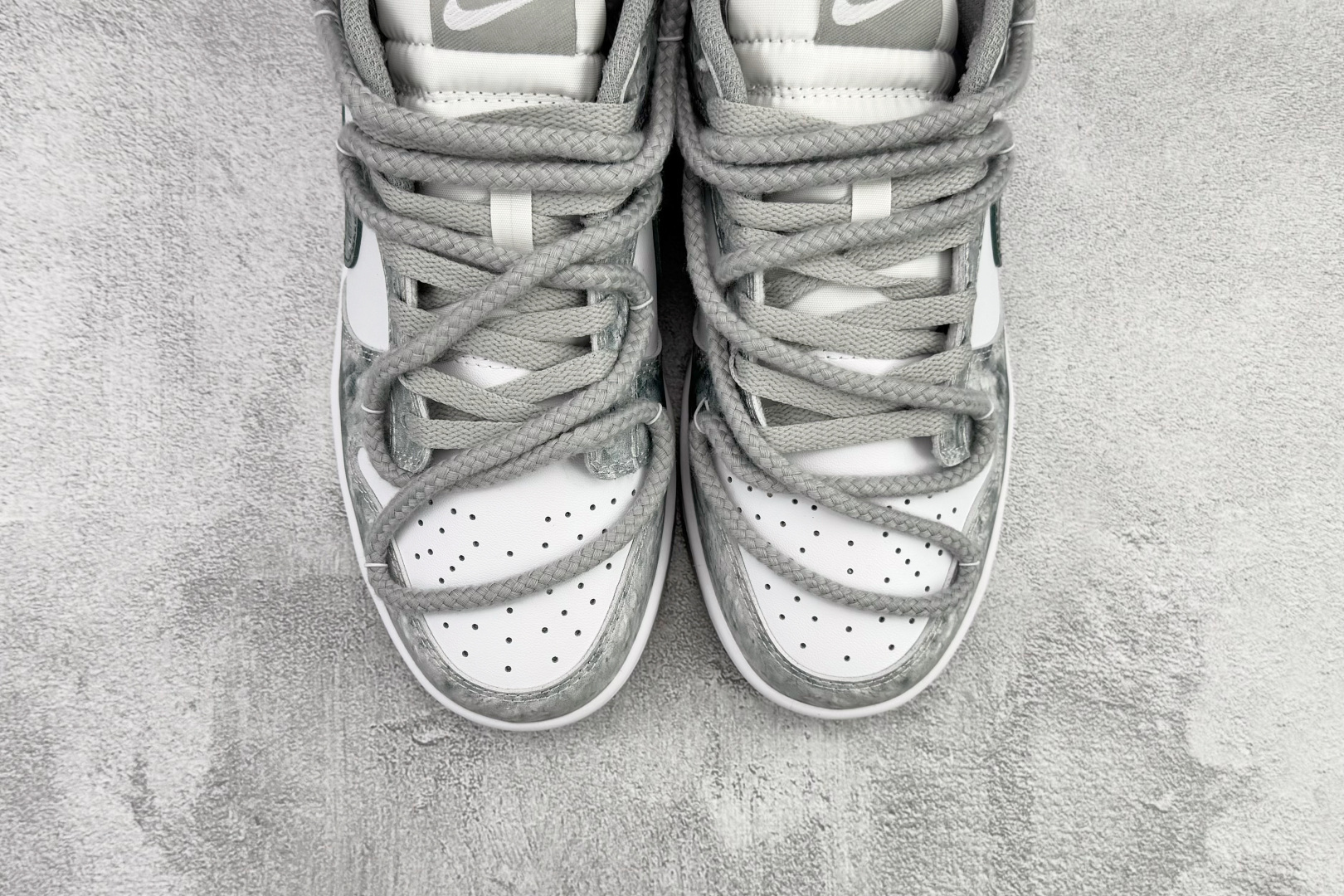 定制球鞋 Nike Dunk LOW RETRO 凝灰纪元 灰白 HF5441-105