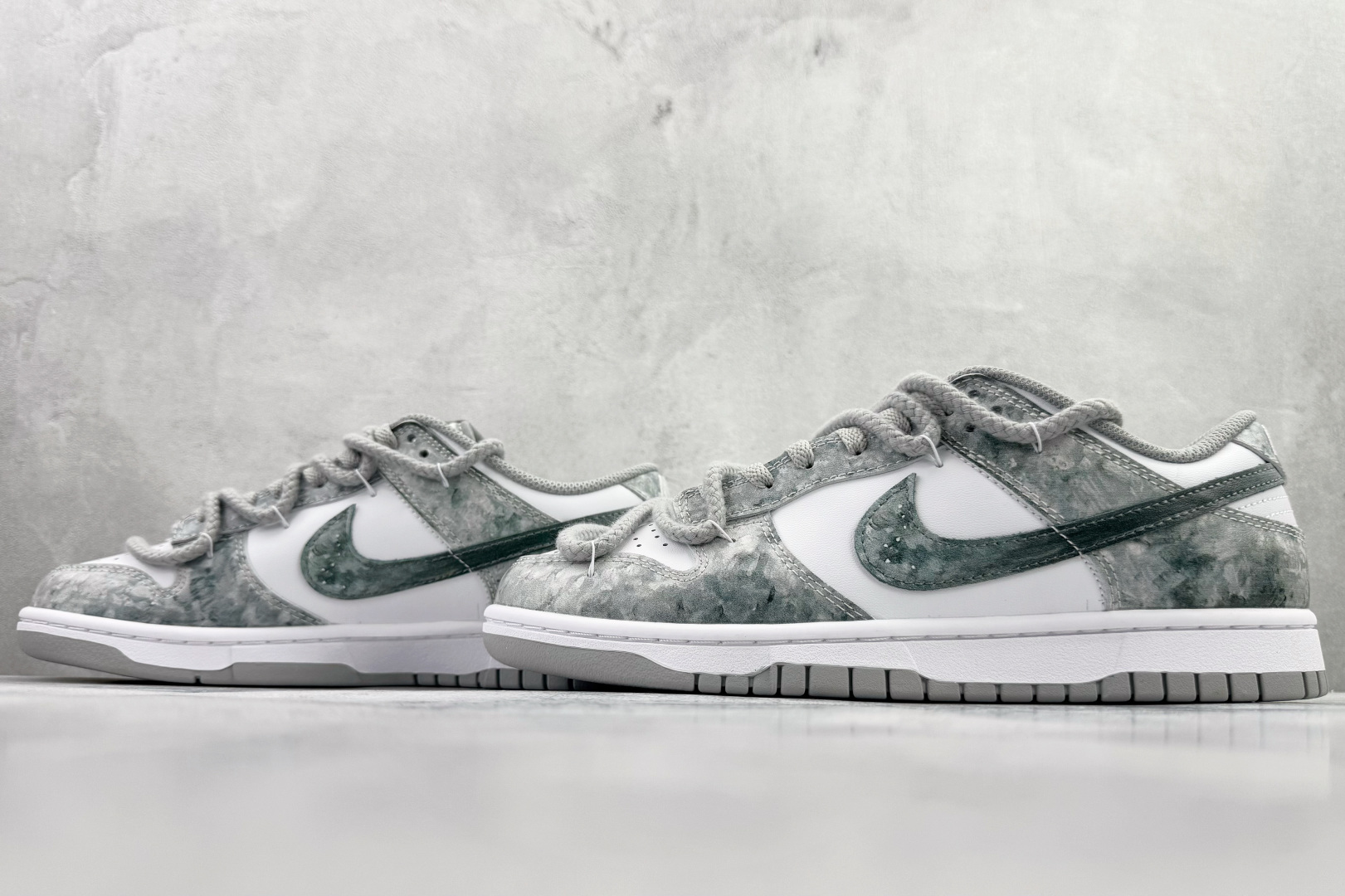 定制球鞋 Nike Dunk LOW RETRO 凝灰纪元 灰白 HF5441-105