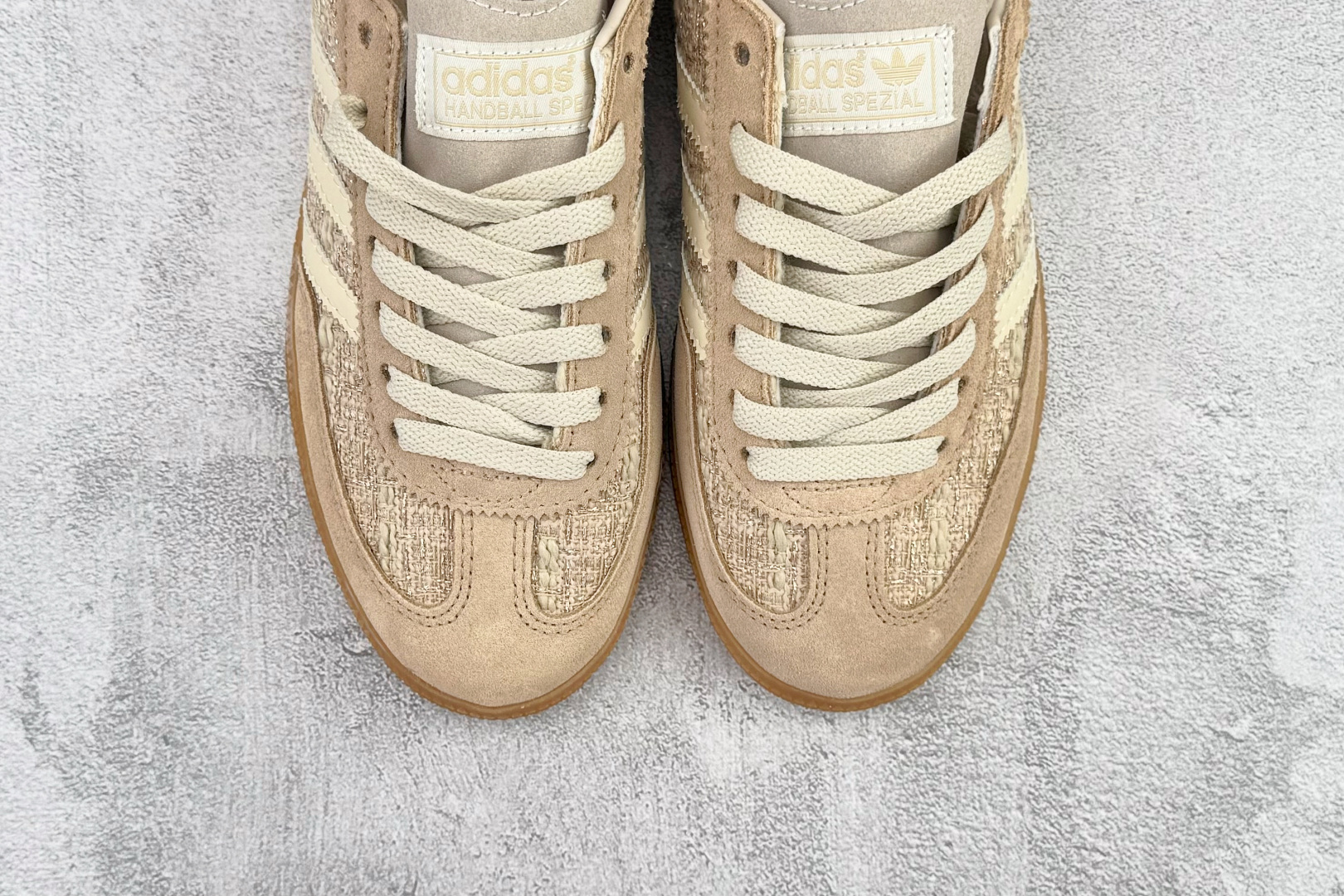 160 出口订单 adidas originals HANDBALL SPEZIAL 棕色 JR4504
