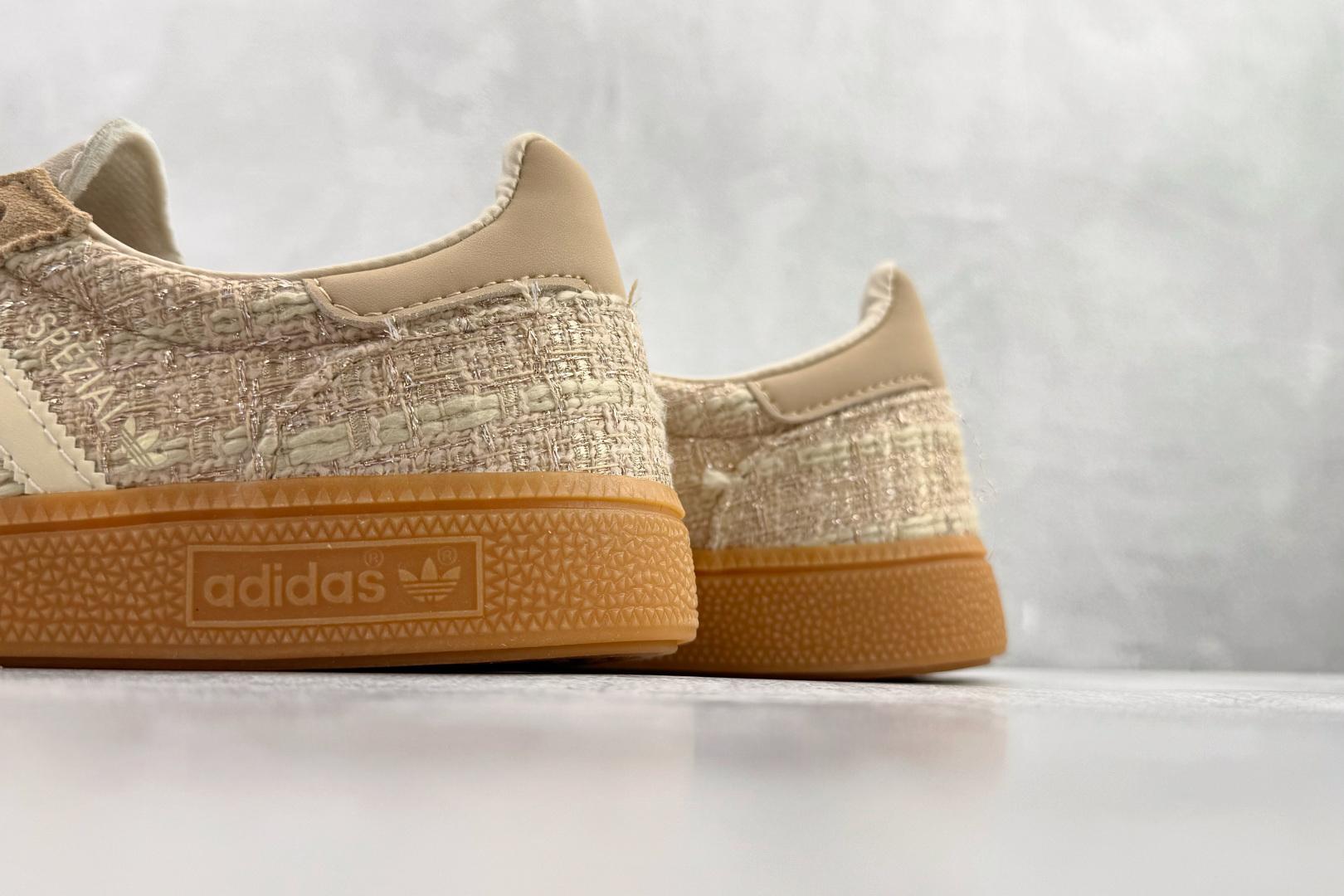 160 出口订单 adidas originals HANDBALL SPEZIAL 棕色 JR4504
