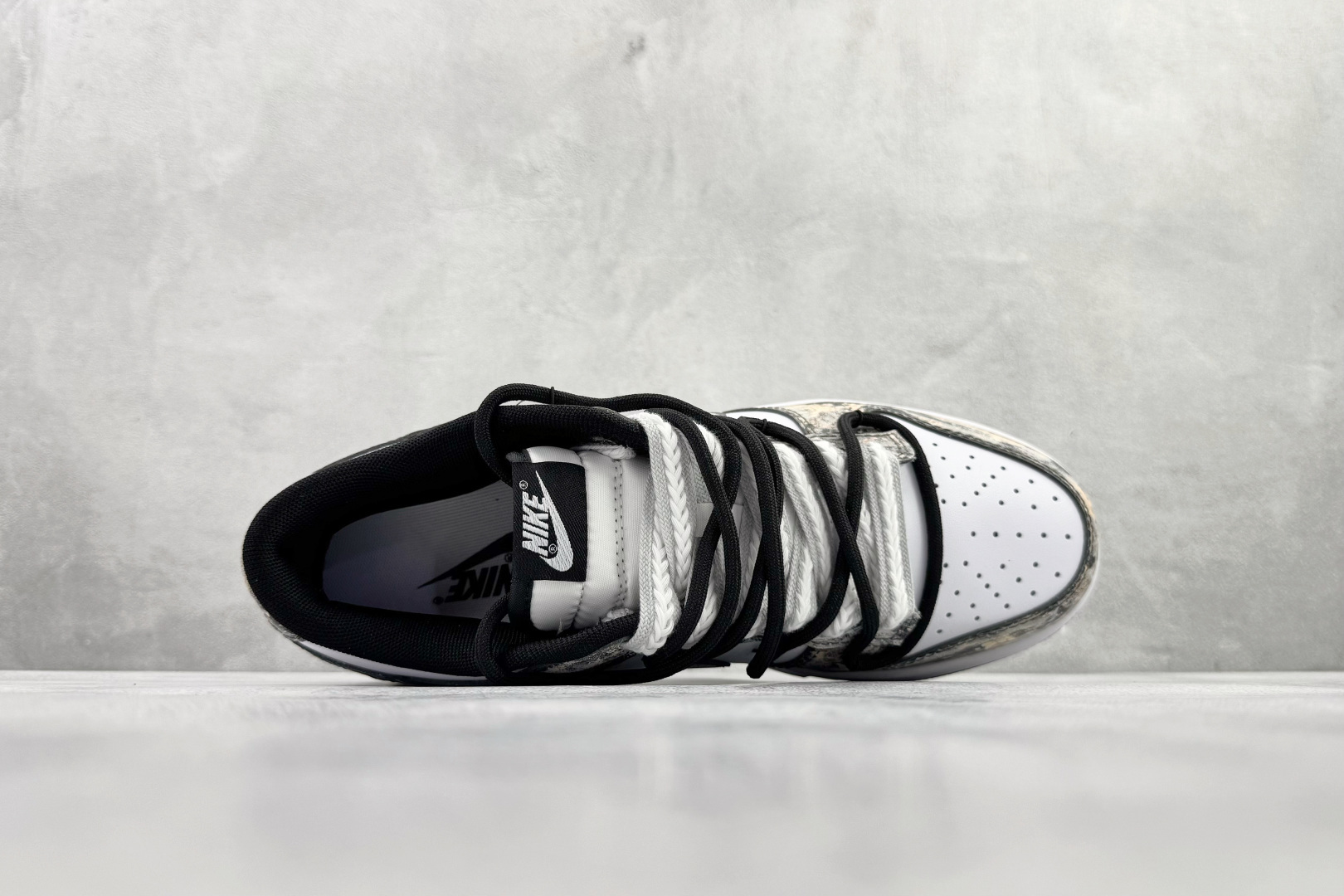 定制球鞋 Nike Dunk LOW RETRO 淘金热 黑白金 HF5441-100