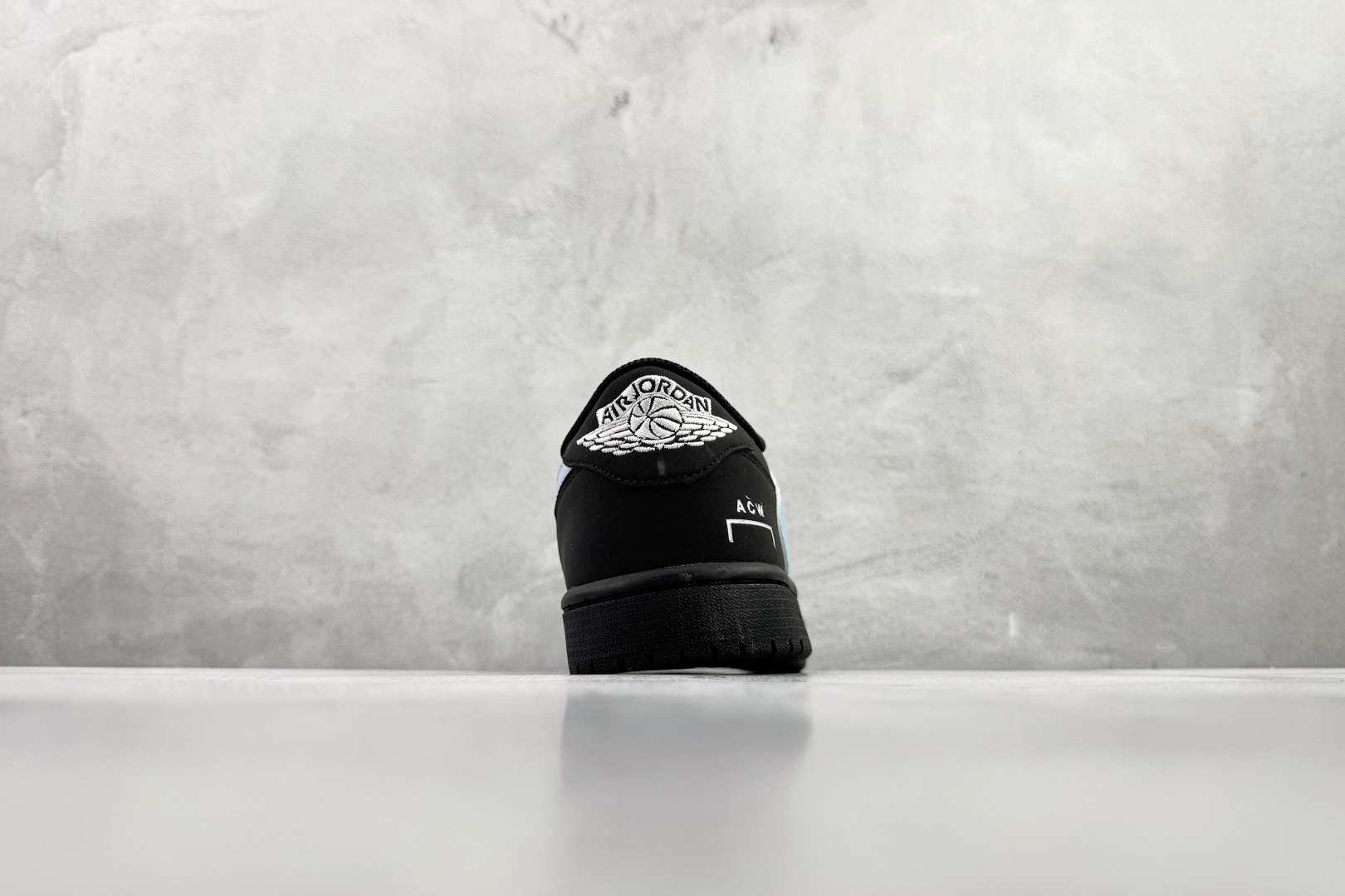 定制 Air Jordan 1 Low ow SP 倒钩 联名 蓝黑 AC1898-192