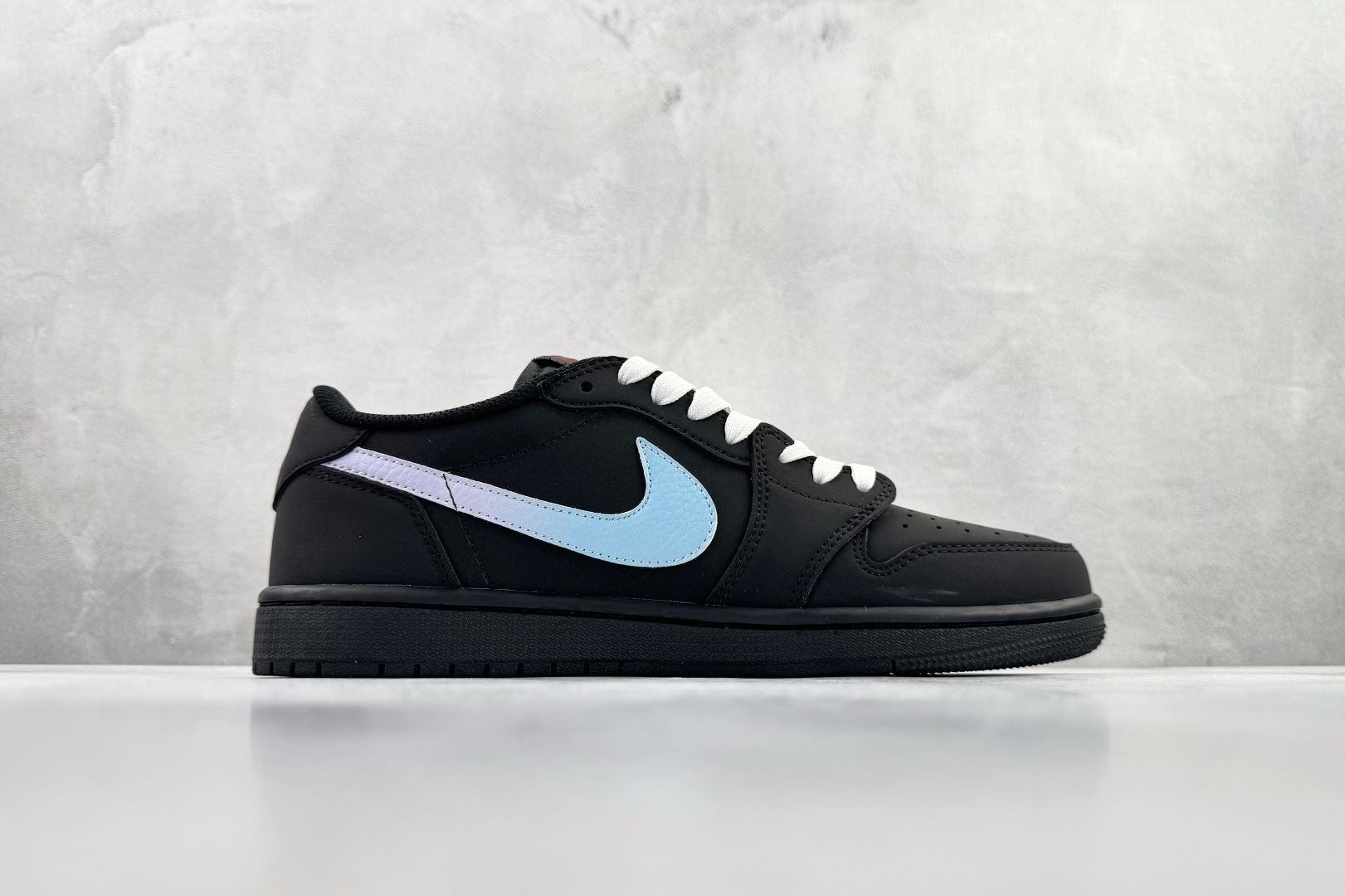 定制 Air Jordan 1 Low ow SP 倒钩 联名 蓝黑 AC1898-192