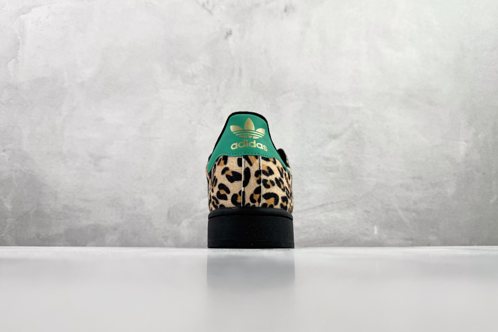 170 平台订单 adidas originals SUPERSTAR Leopard 黑绿色 JP8165