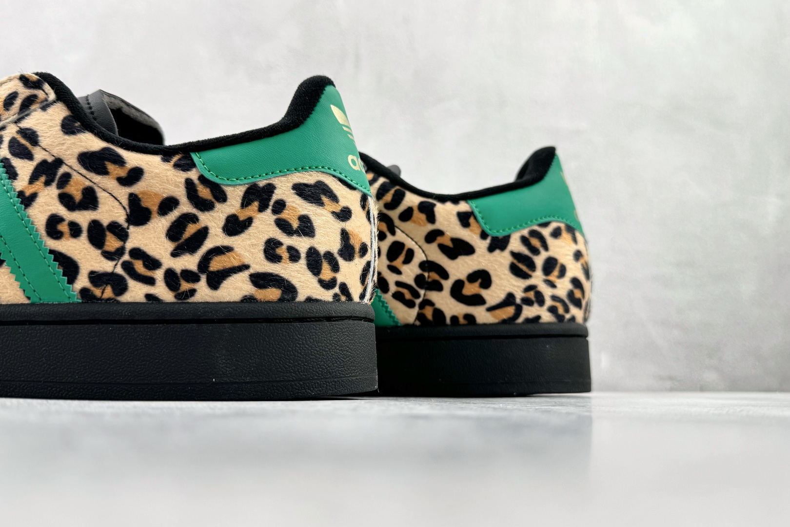 170 平台订单 adidas originals SUPERSTAR Leopard 黑绿色 JP8165