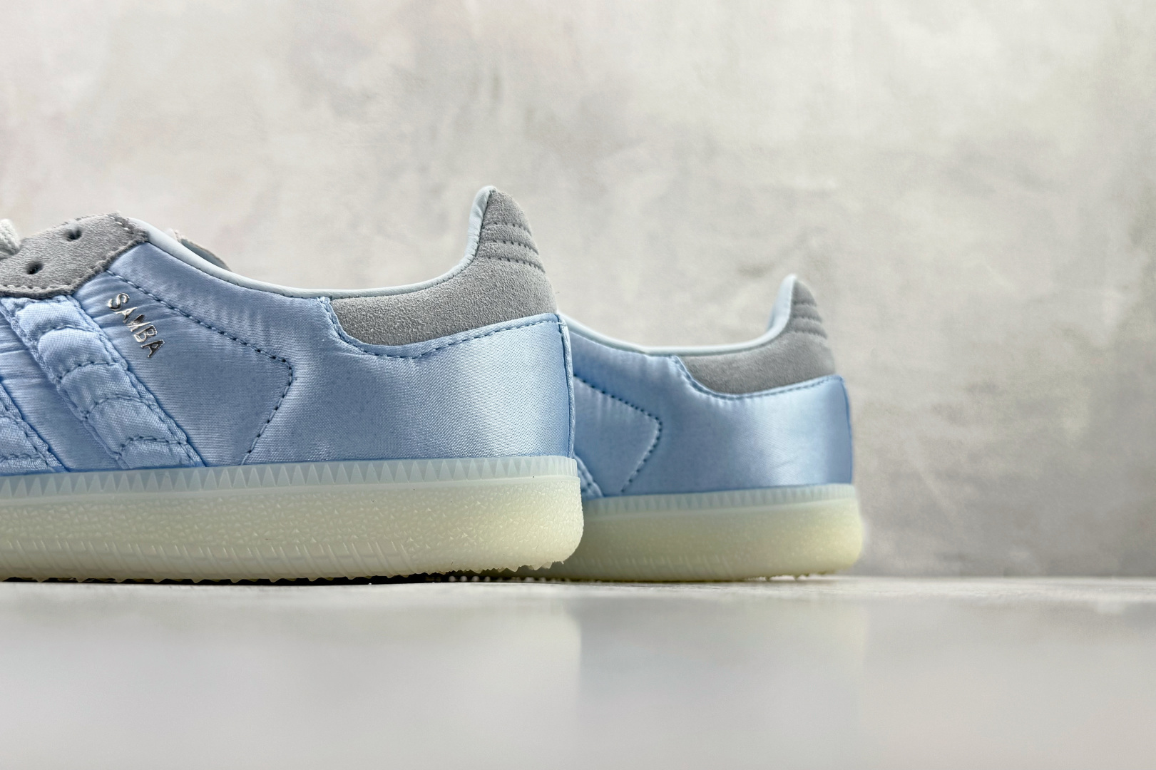 170 adidas originals SAMBA Satin Shoes 蓝色 HQ5160