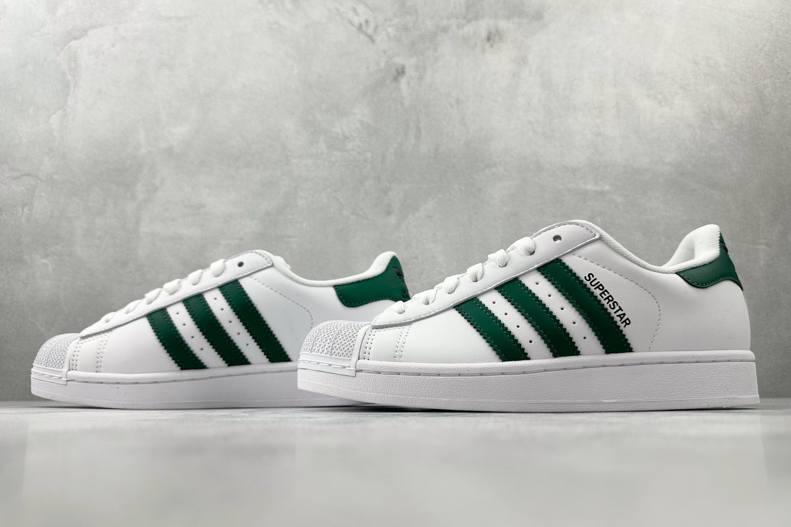 150 平台专供 adidas originals Superstar 2 白绿 JQ4730