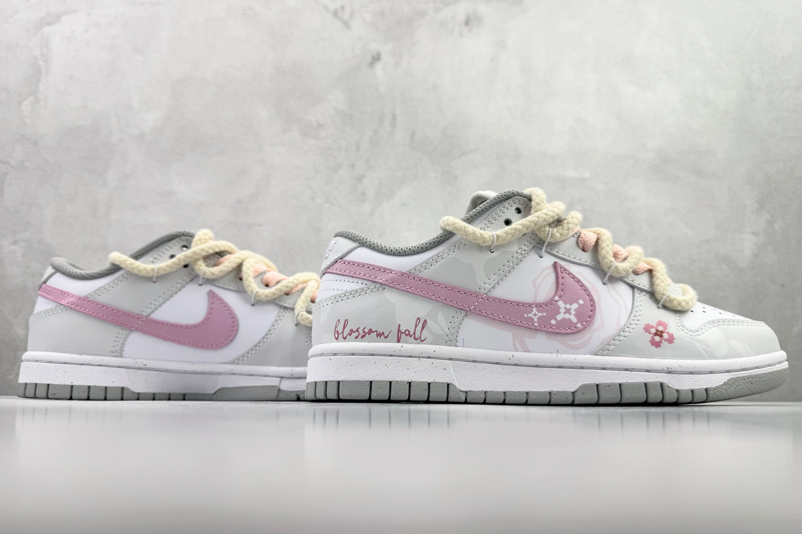 定制球鞋 Nike Dunk LOW RETRO 落花 粉色 DD1503-103