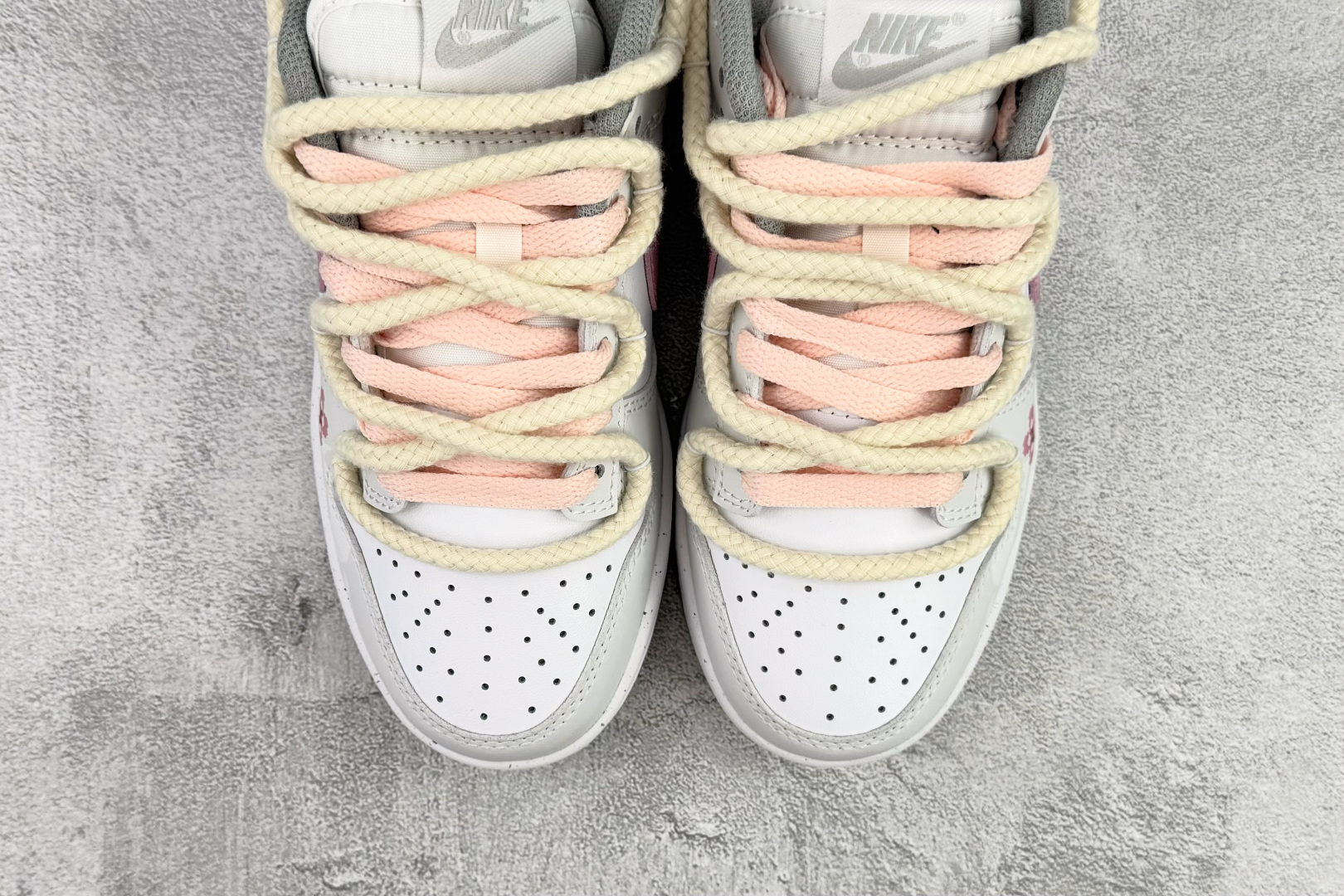 定制球鞋 Nike Dunk LOW RETRO 落花 粉色 DD1503-103