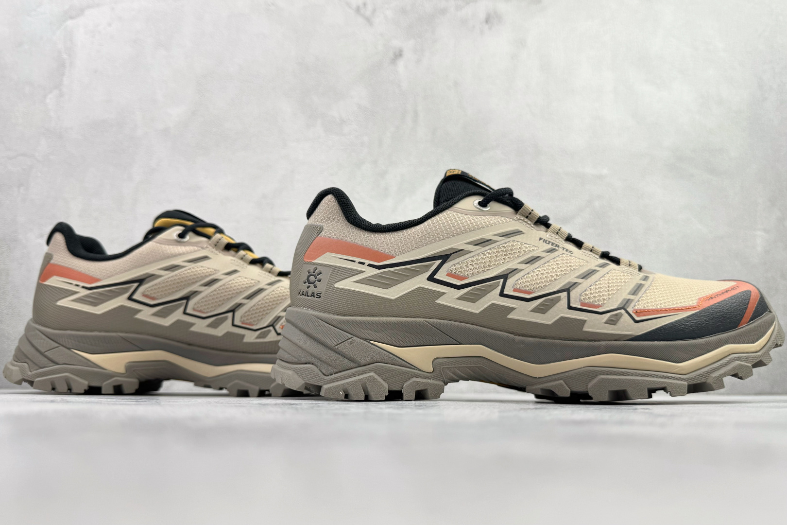 广版 凯乐石KAILAS 远征5 FLT 荒野 灰橙货号：KS尺码：39 40 40.5 41 42 4