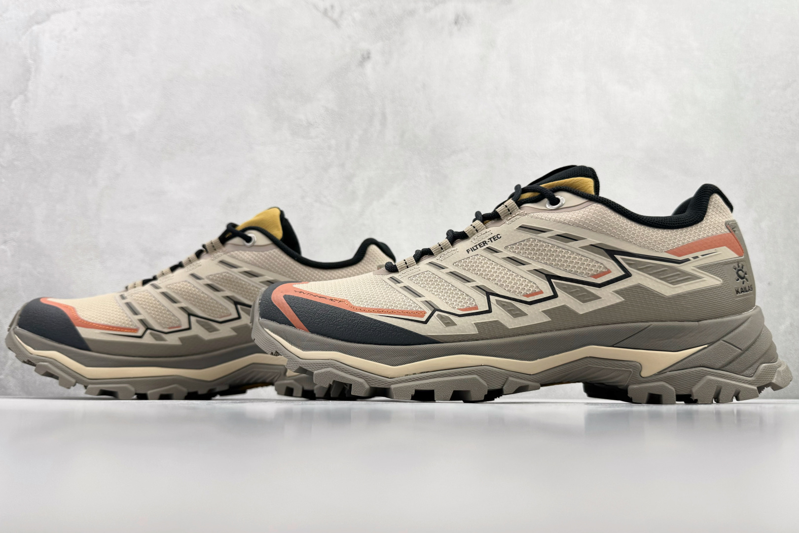 广版 凯乐石KAILAS 远征5 FLT 荒野 灰橙货号：KS尺码：39 40 40.5 41 42 4