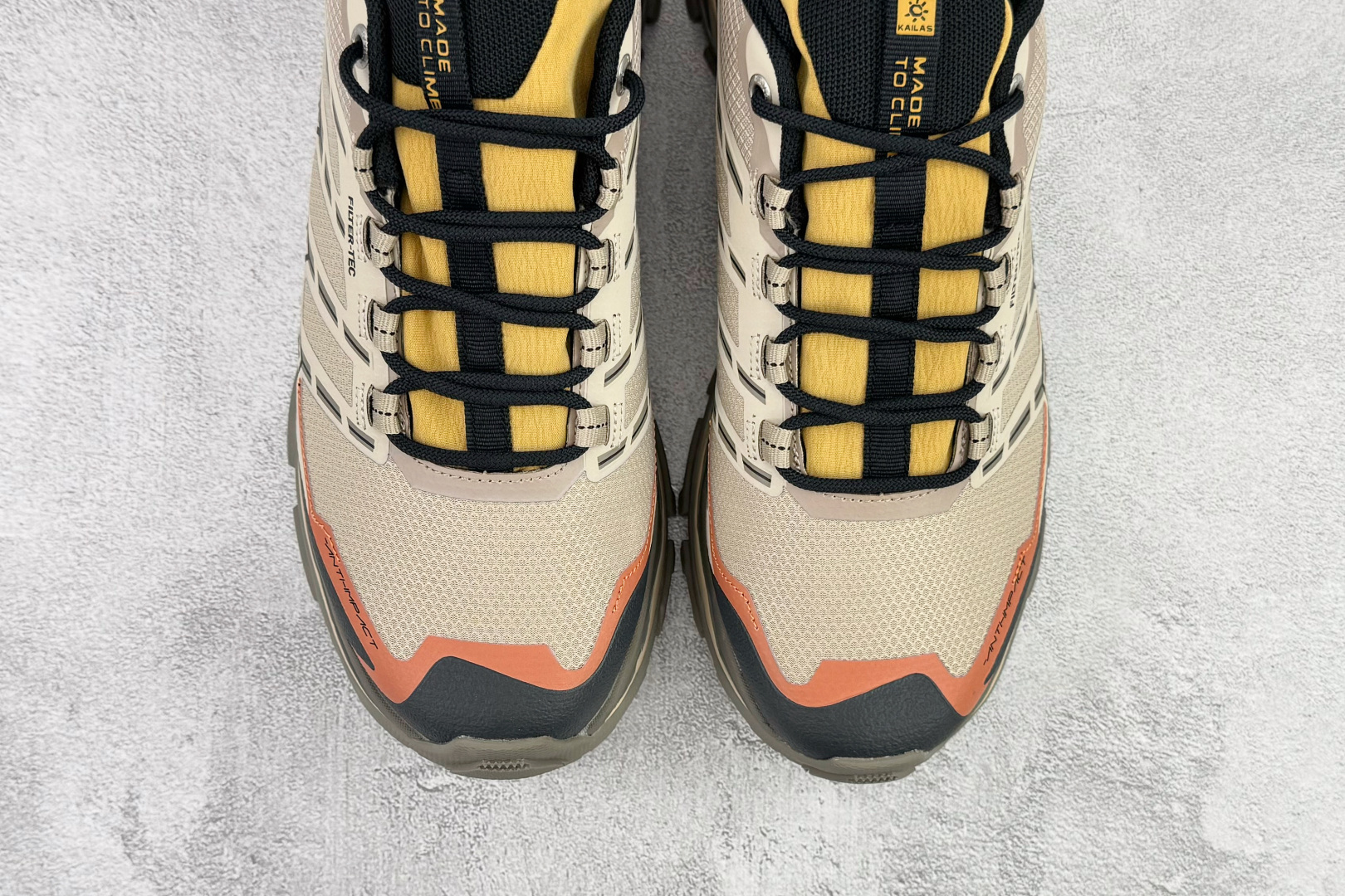 广版 凯乐石KAILAS 远征5 FLT 荒野 灰橙货号：KS尺码：39 40 40.5 41 42 4