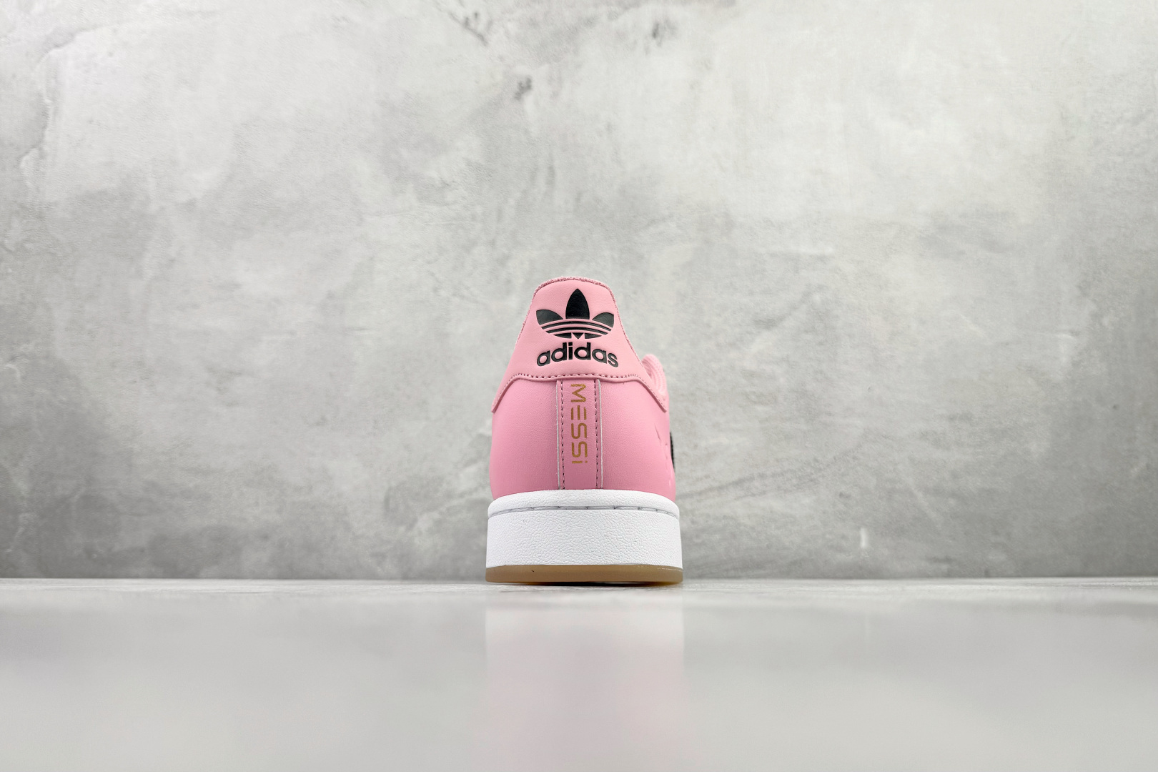 平台订单 Lionel Messi x adidas originals SUPERSTAR Inter Miami CF 粉黑色 JR1520