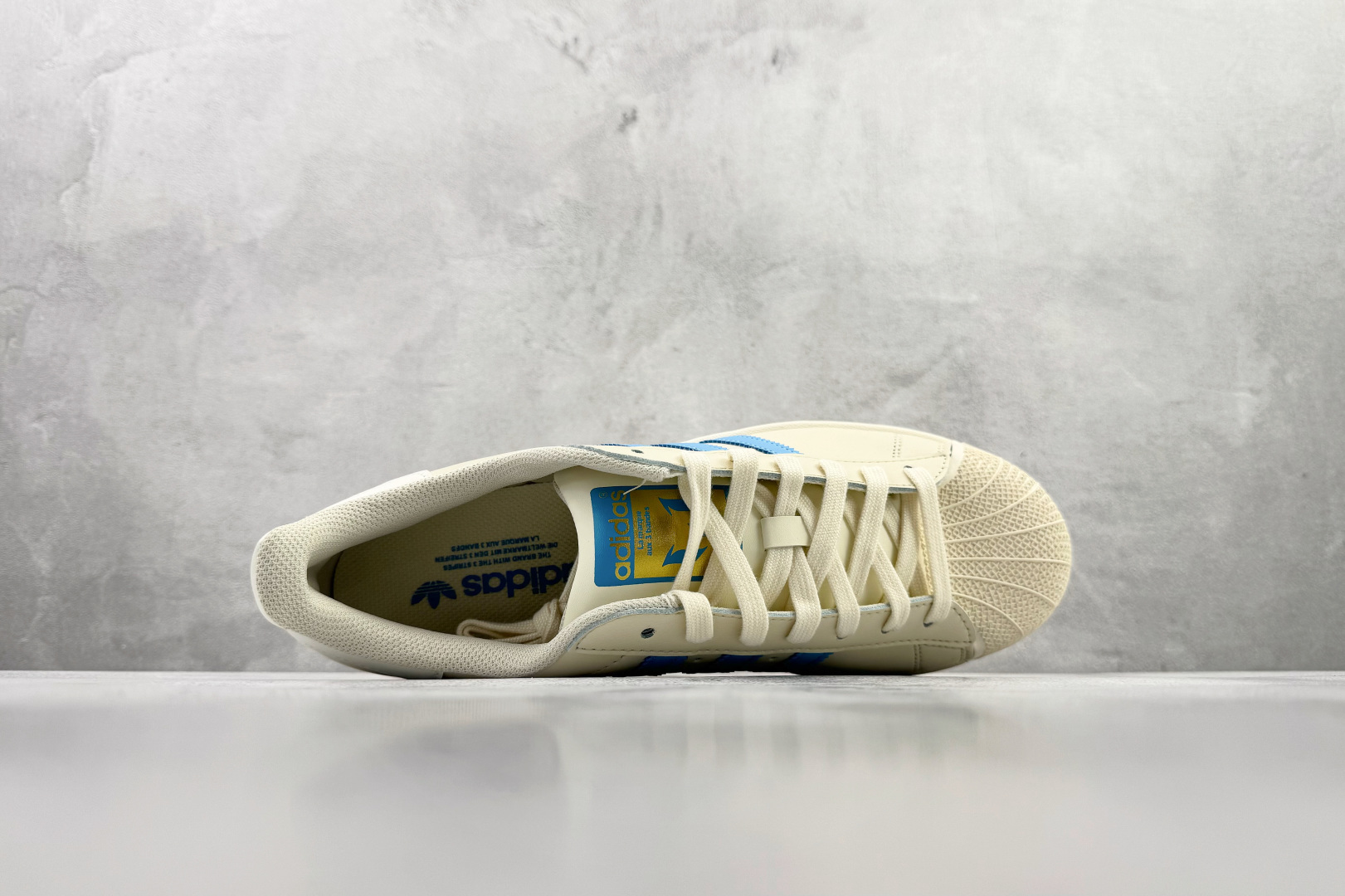 平台订单 Lionel Messi x adidas originals SUPERSTAR 米蓝色 JQ1256
