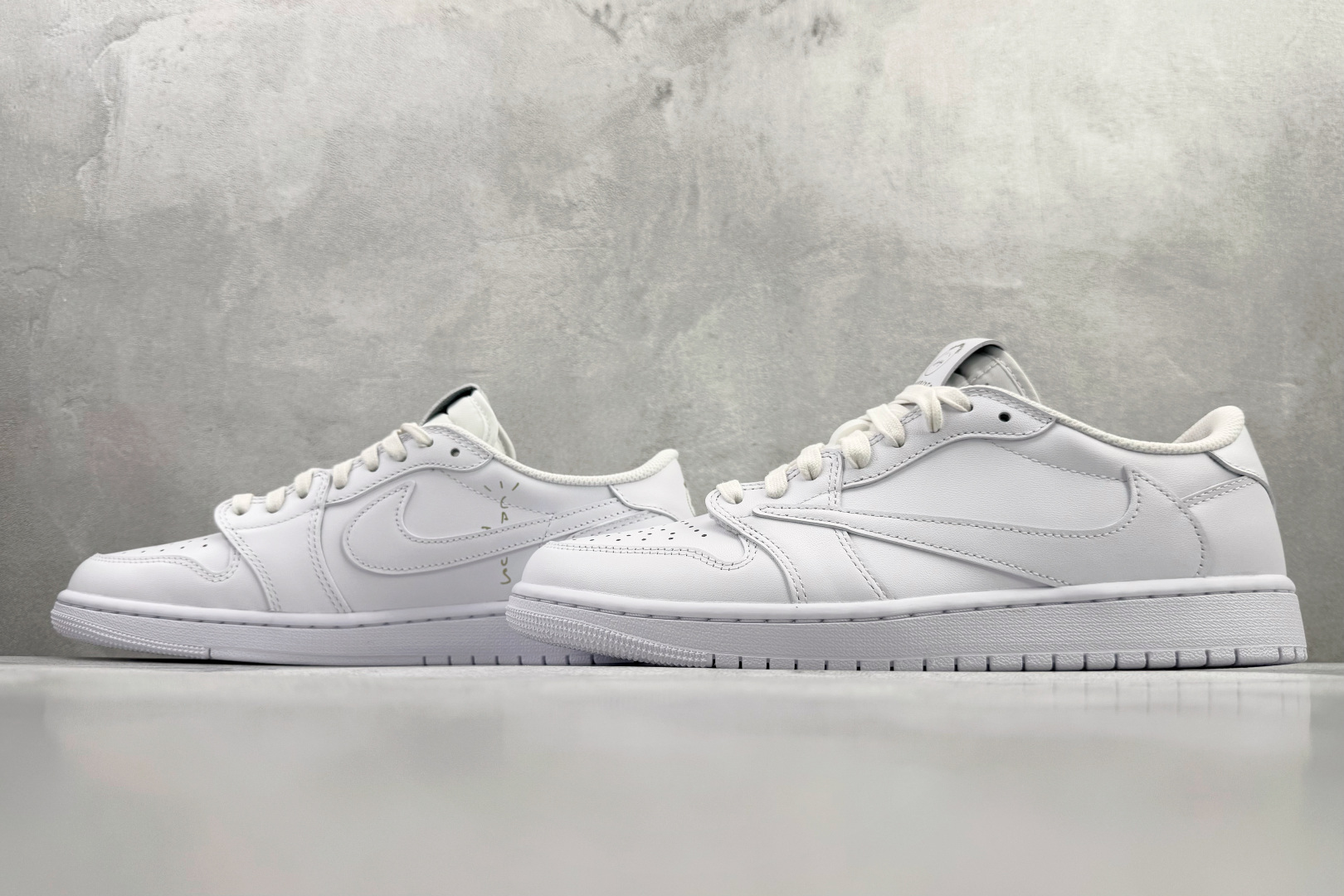 N版 本地东南亚订单 Travis Scott x Jordan Air Jordan 1 白色货号：T