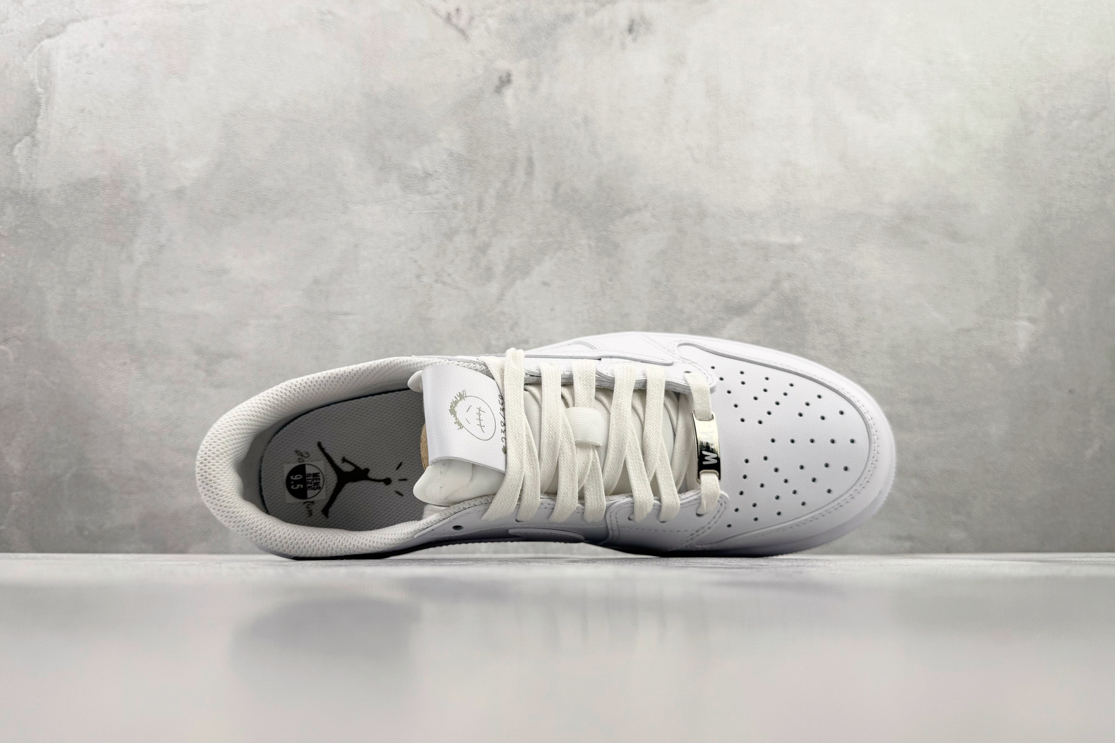 N版 本地东南亚订单 Travis Scott x Jordan Air Jordan 1 白色货号：T