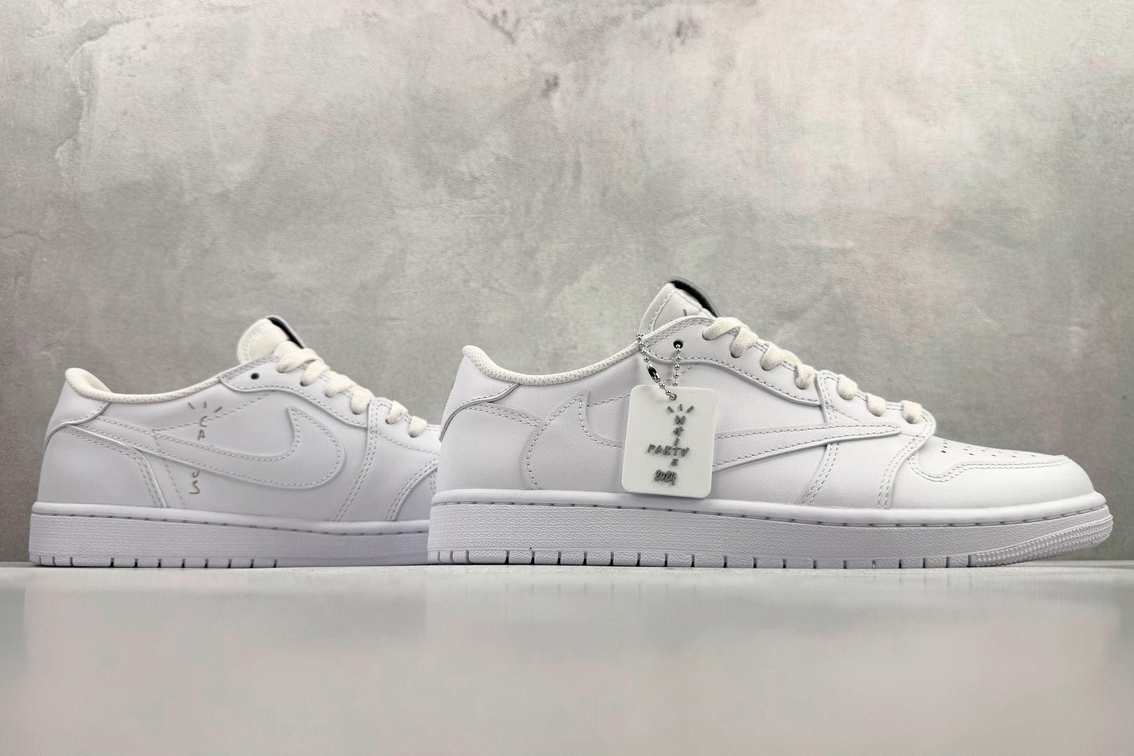 N版 本地东南亚订单 Travis Scott x Jordan Air Jordan 1 白色货号：T