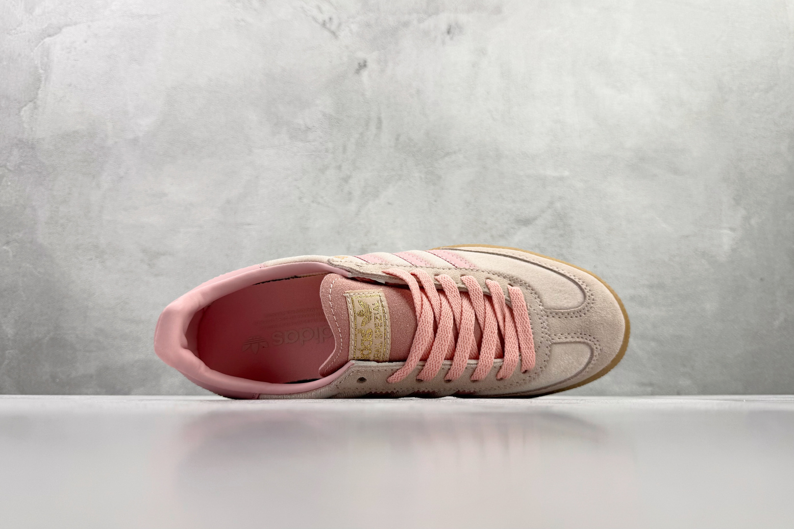 出口订单 adidas originals HANDBALL SPEZIAL 粉色 JR3645