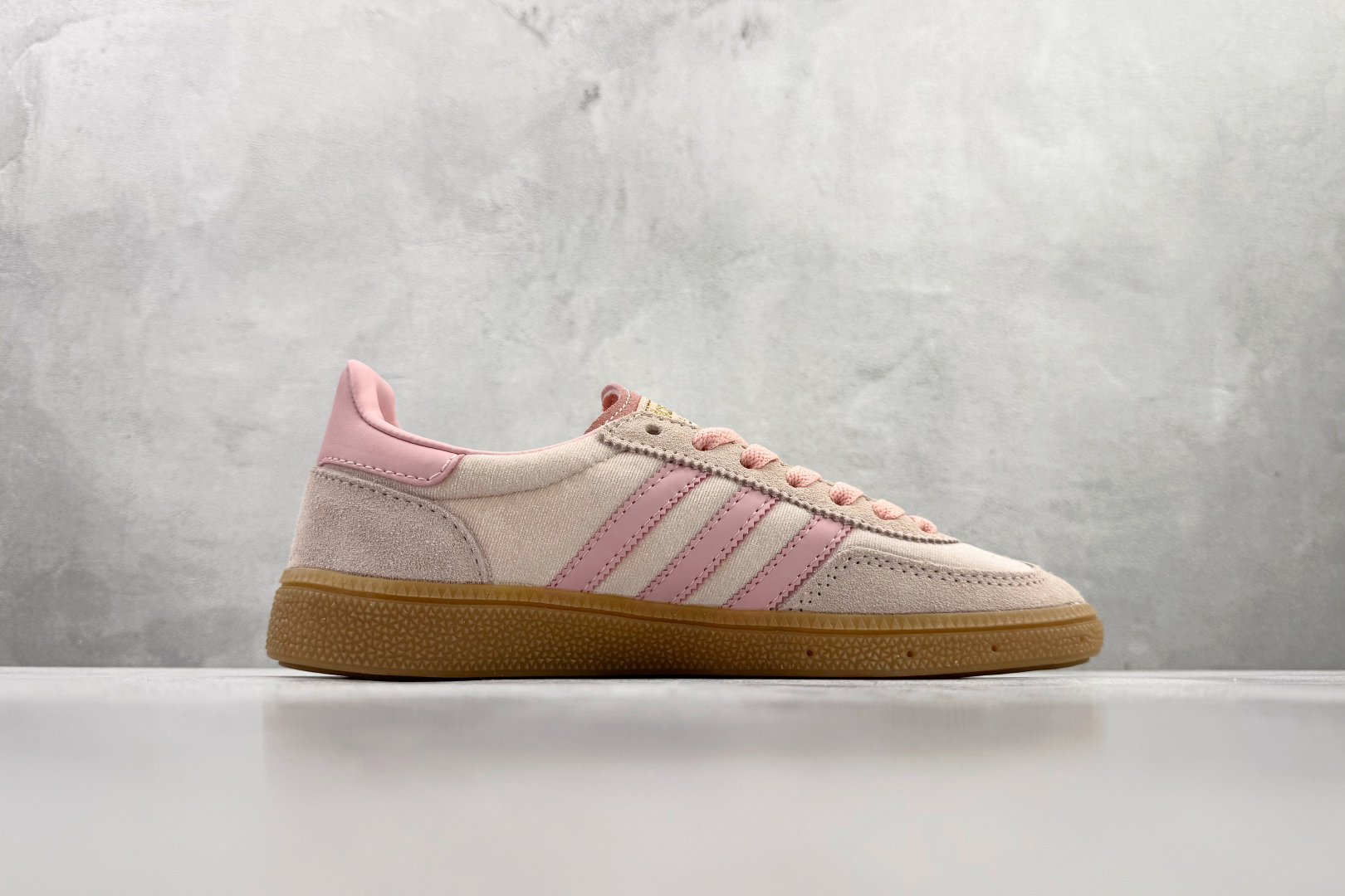 出口订单 adidas originals HANDBALL SPEZIAL 粉色 JR3645