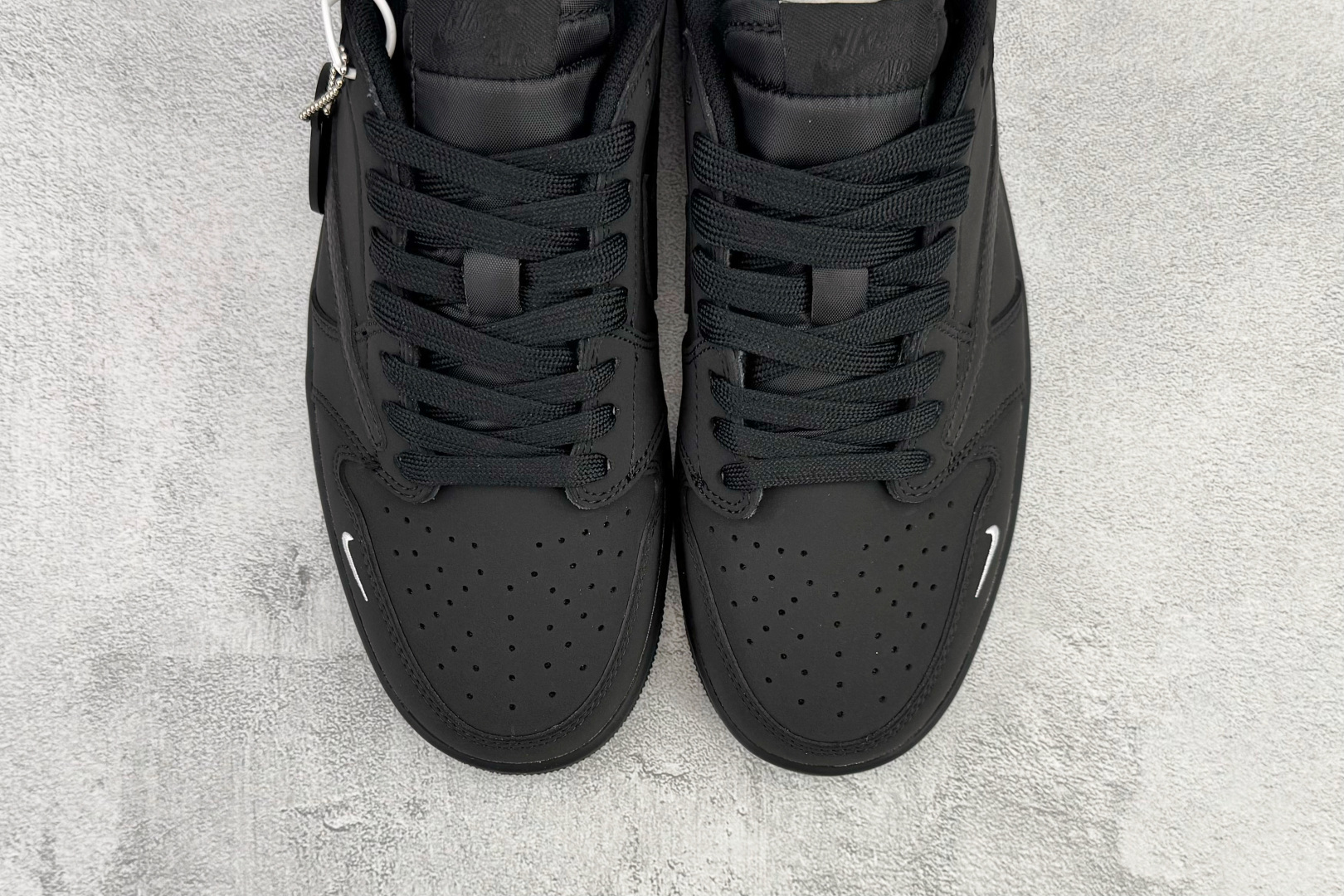 定制 Air Jordan 1 Low ow SP 倒钩 联名 黑色 AC1898-190