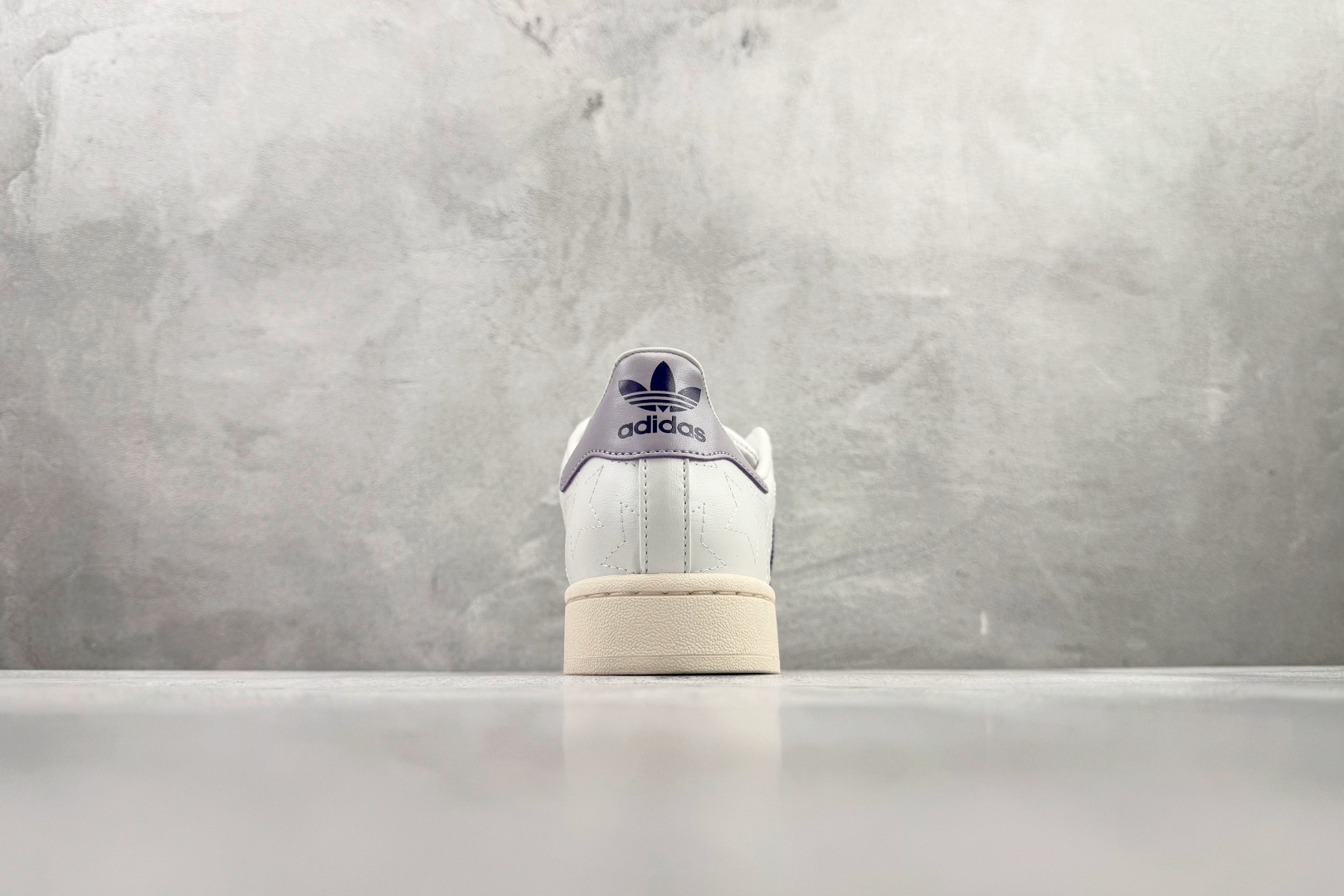 平台专供 adidas originals Superstar 2 白紫 JR6984
