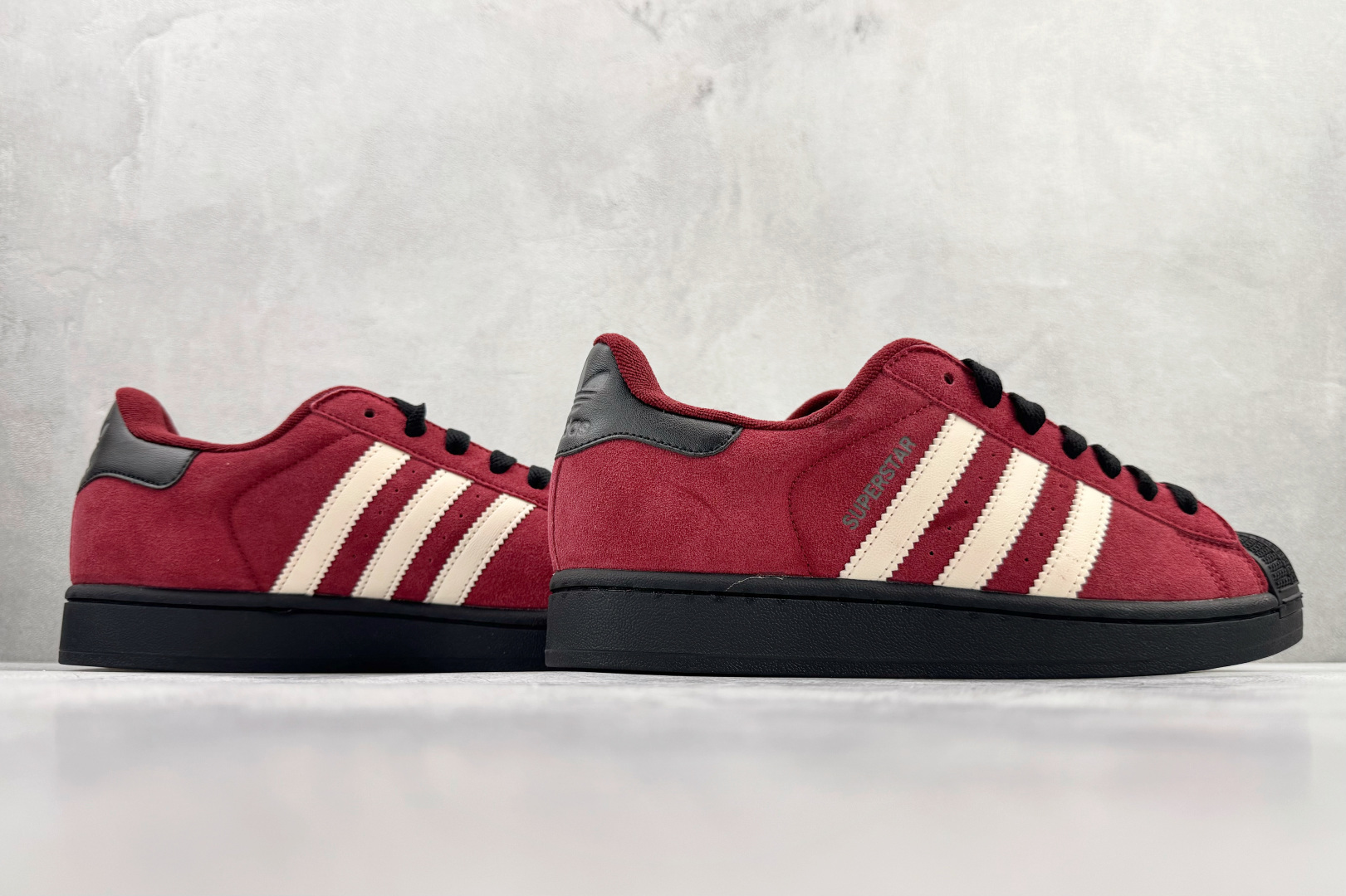 平台专供 adidas originals Superstar 2 深红 JQ3220