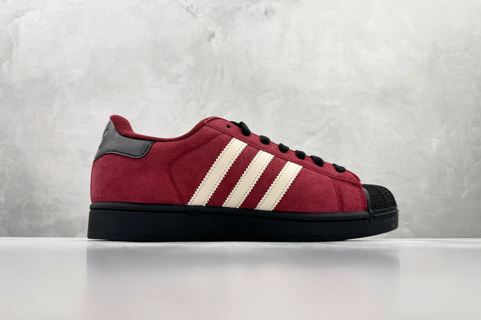 平台专供 adidas originals Superstar 2 深红 JQ3220